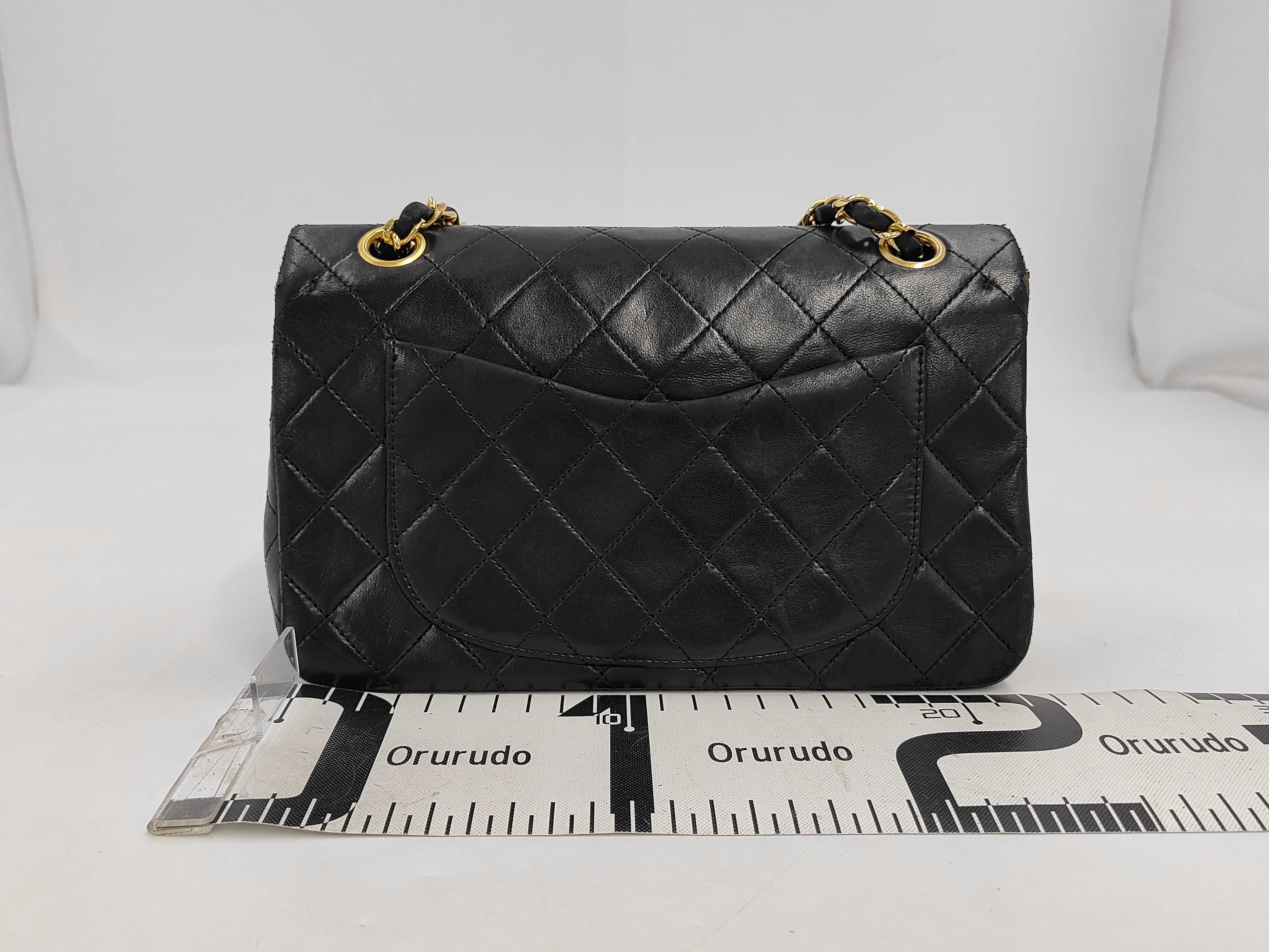 Matelassé 23 Lambskin Double Flap Double Chain Shoulder Bag — view 2