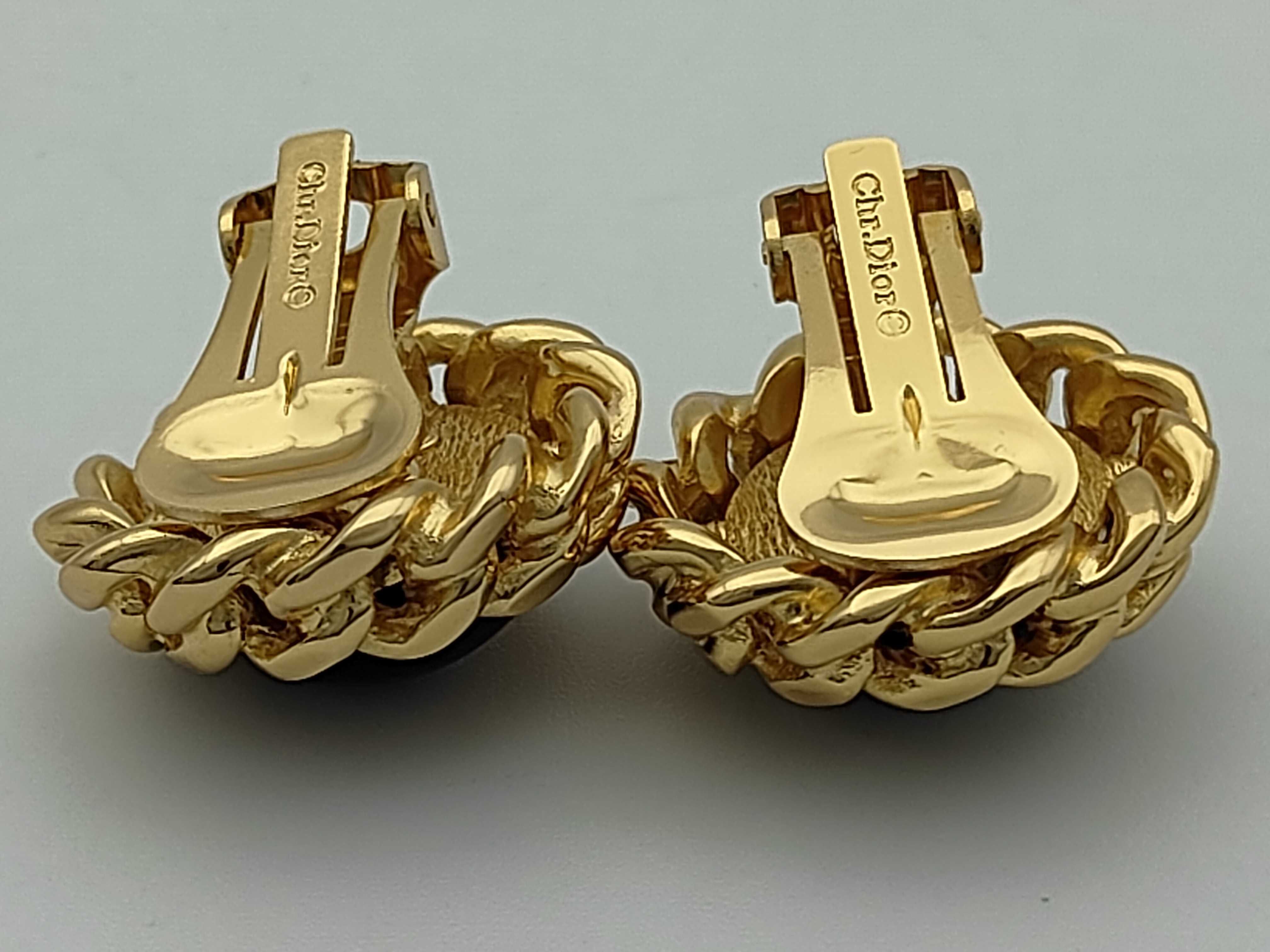 Earrings Gold/Black GD Earrings — view 2