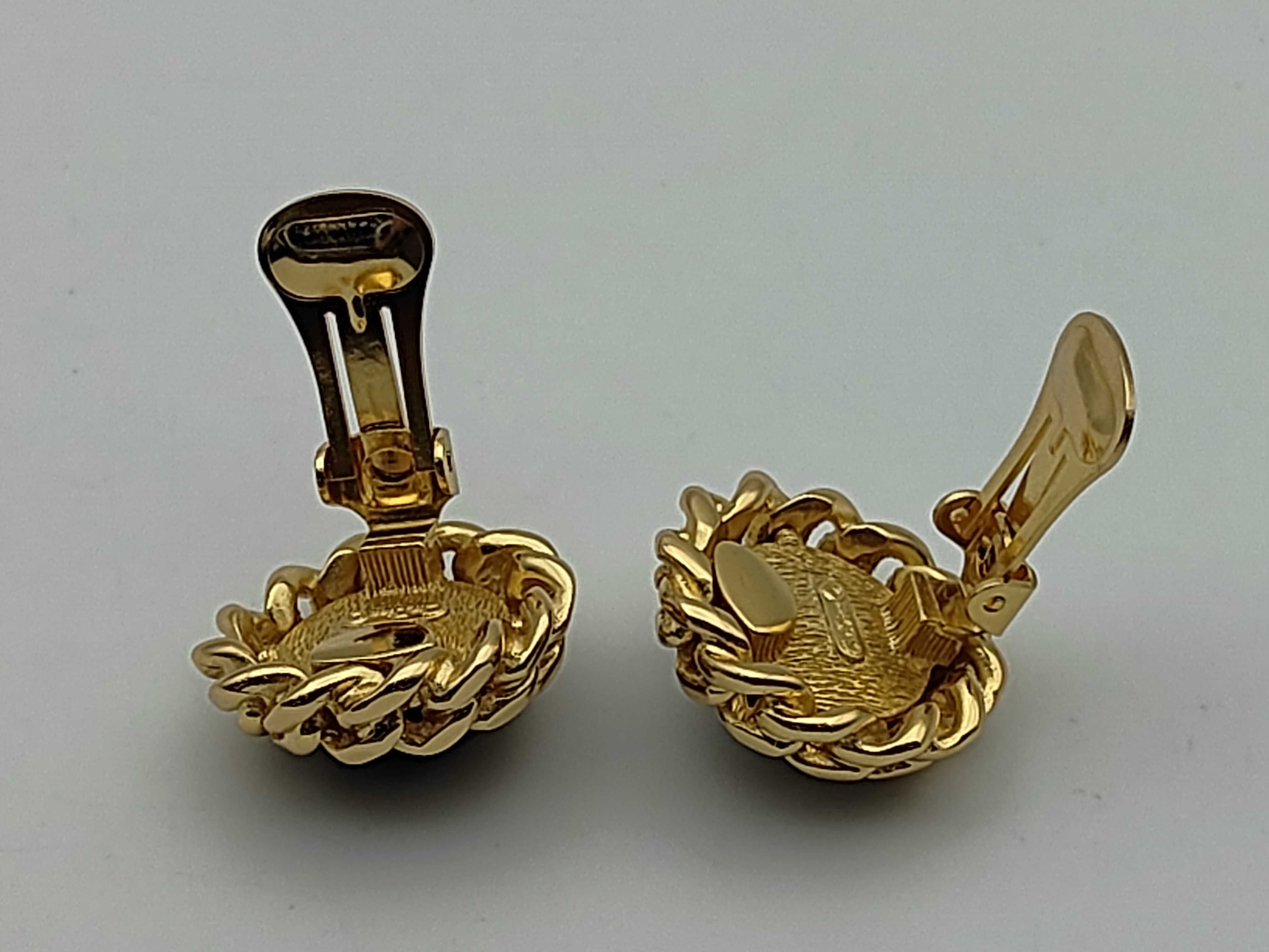 Earrings Gold/Black GD Earrings — view 5
