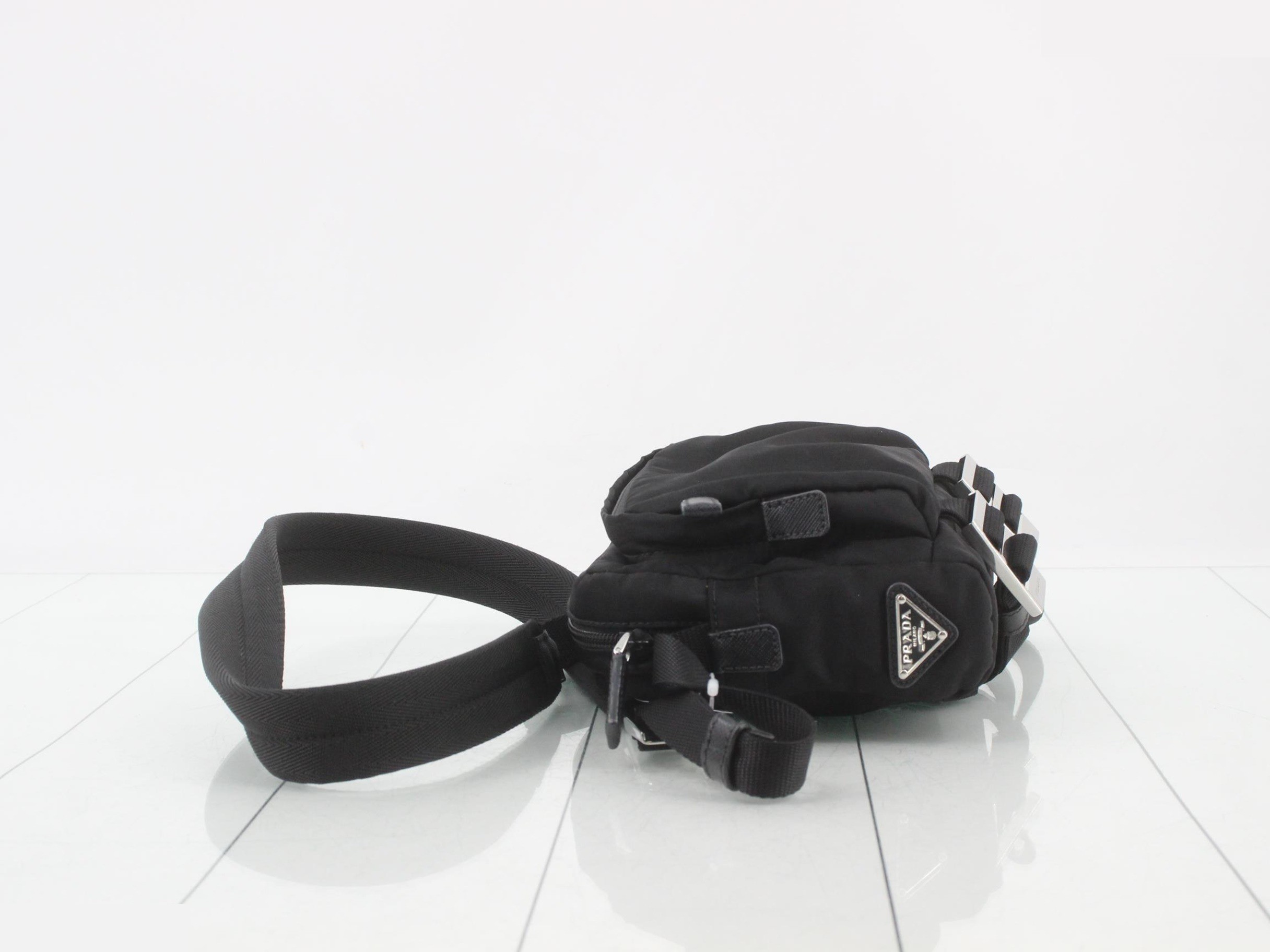Crossbody Bag/Shoulder Bag, Black, 2VH043 — view 4