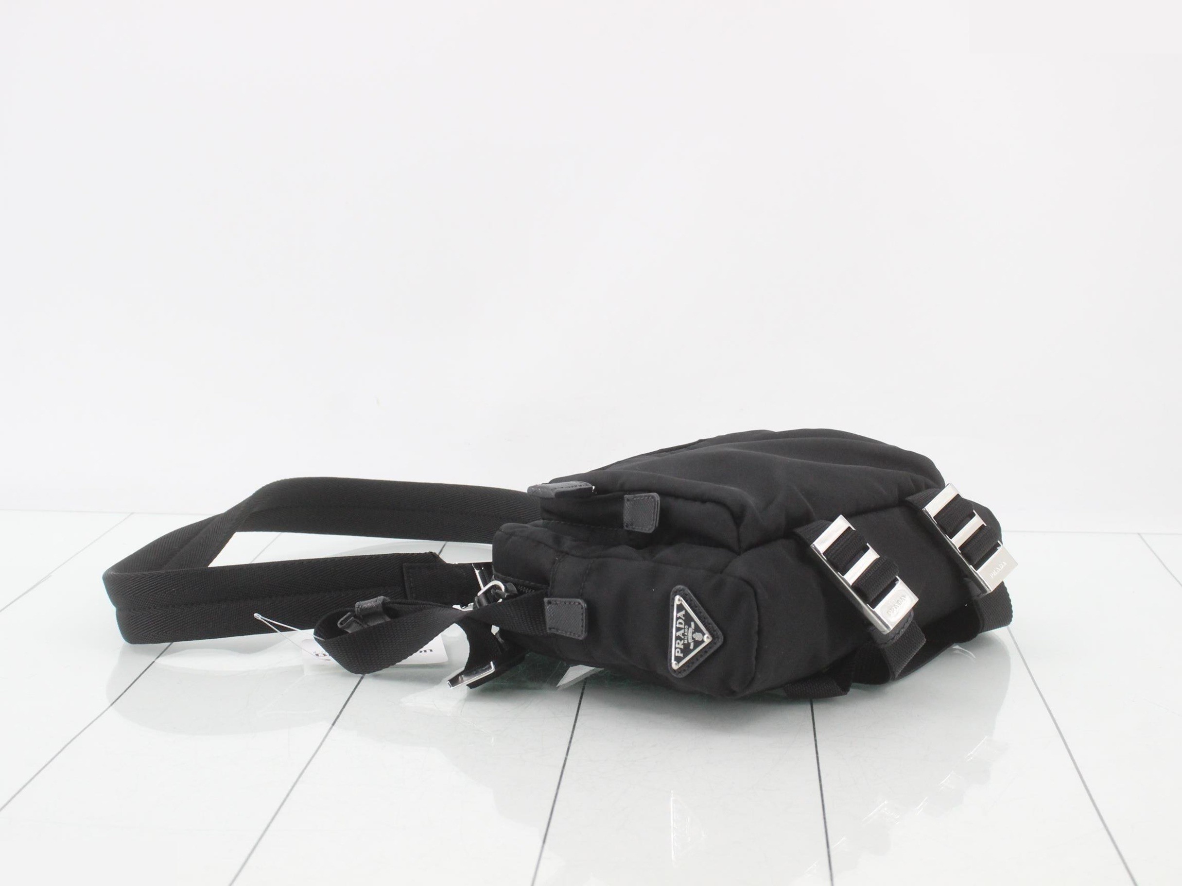 Crossbody Bag/Shoulder Bag, Black, 2VH043 — view 5