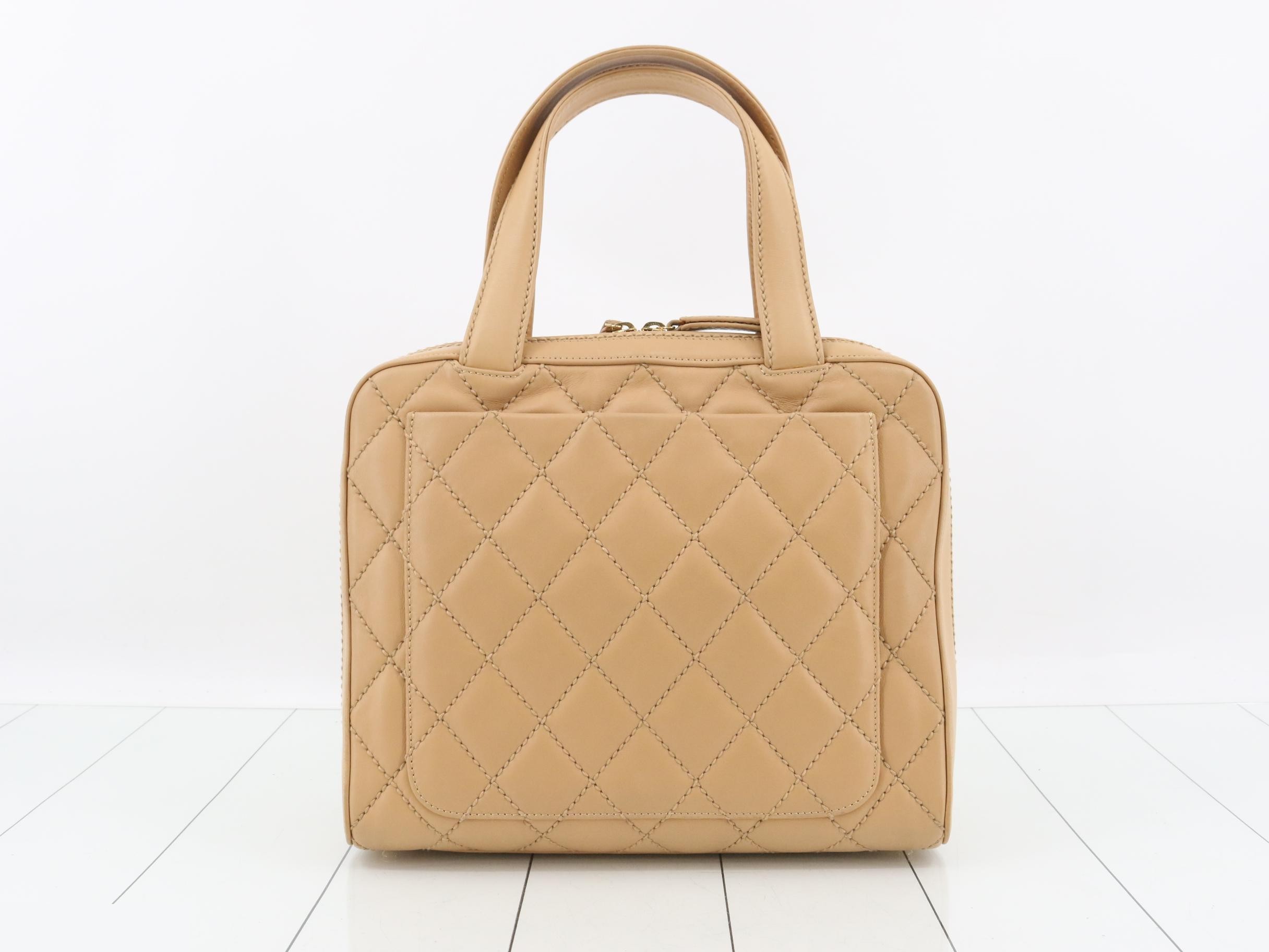Matelassé Wild Stitch Series 7 Handbag with Pouch — view 2