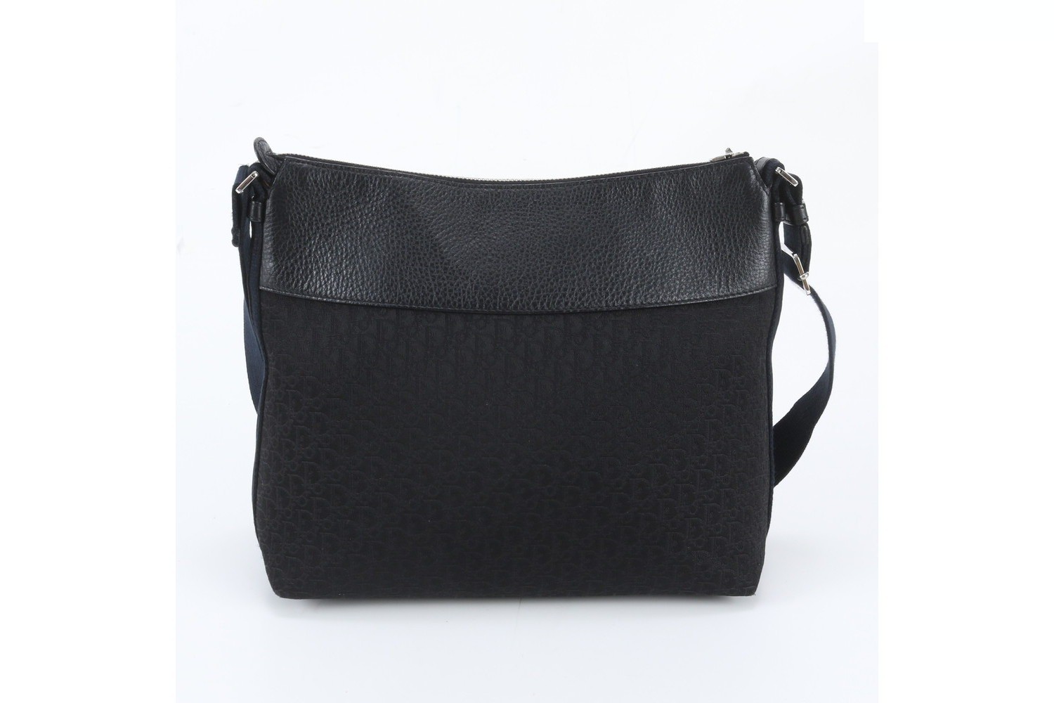 Trotter Canvas Leather Shoulder Bag — view 3
