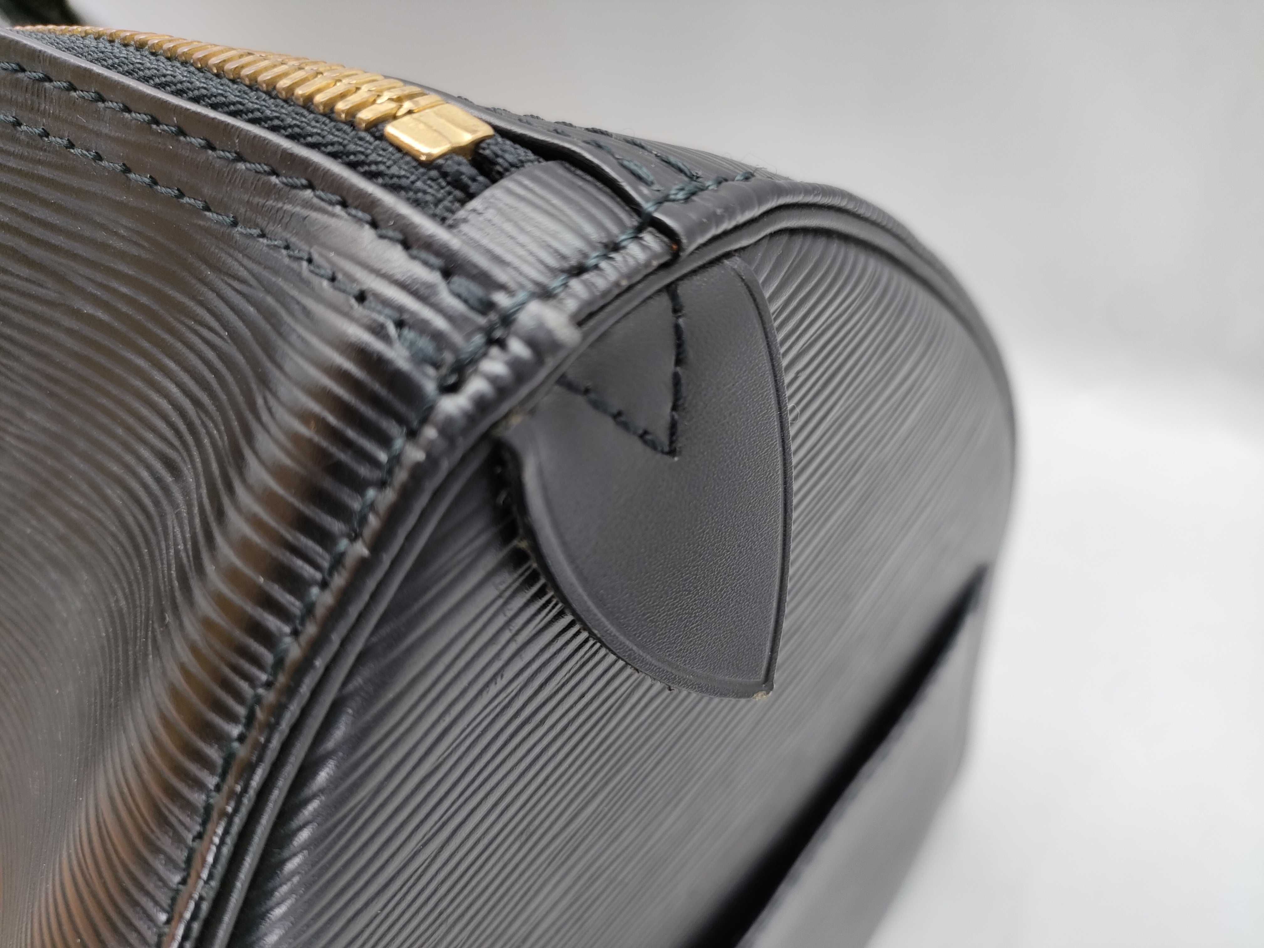Epi Keepall 45 M59152 VI1905 Black Boston Bag — view 11