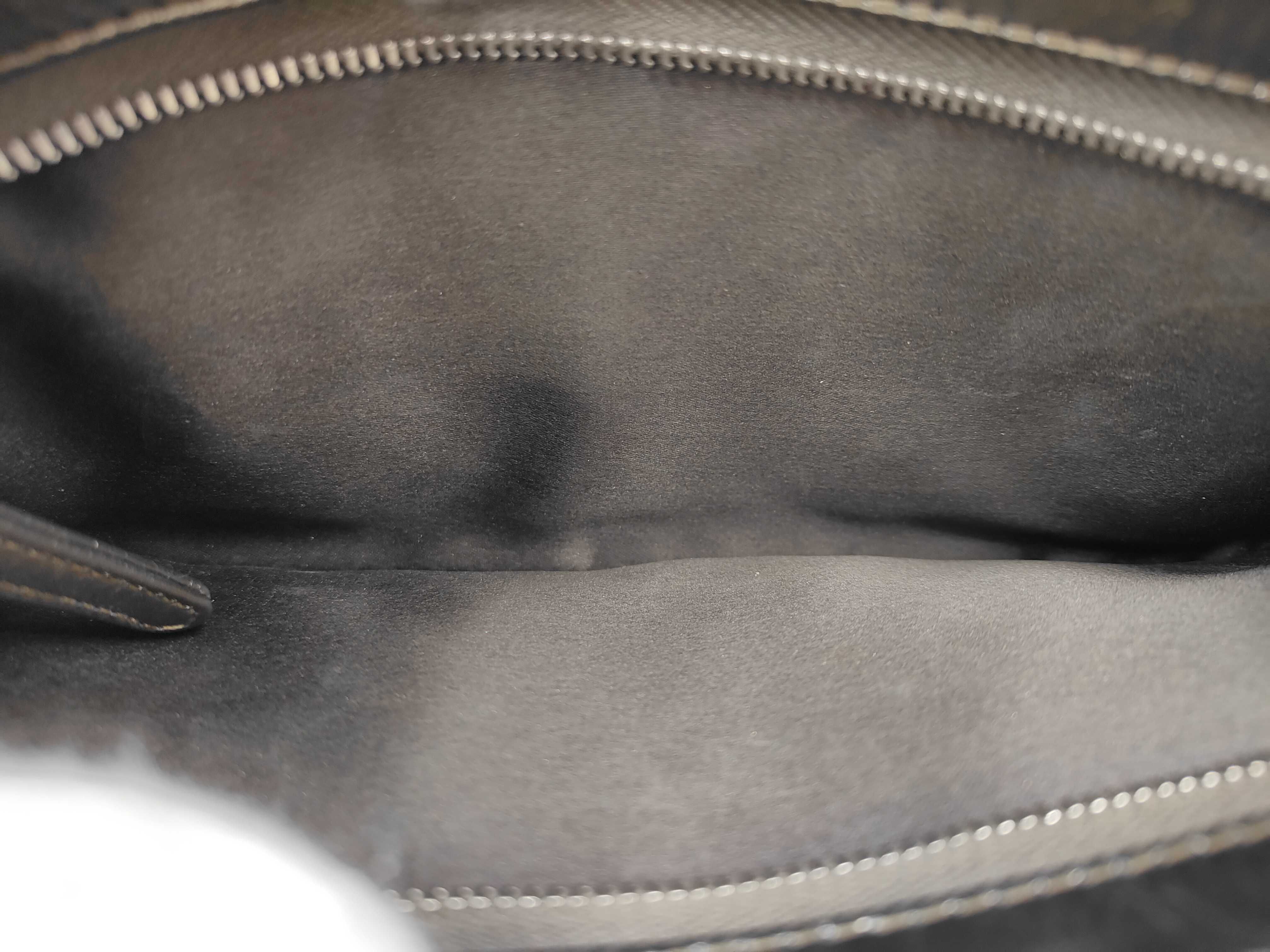 Matelassé Chain Shoulder Bag, Calfskin, Gold — view 12