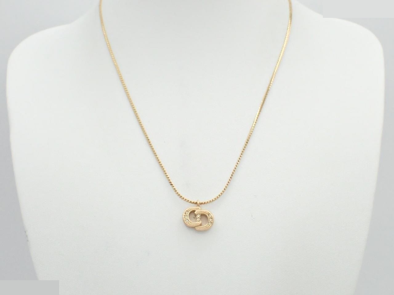Gold necklace, chain approximately 42cm — view 3
