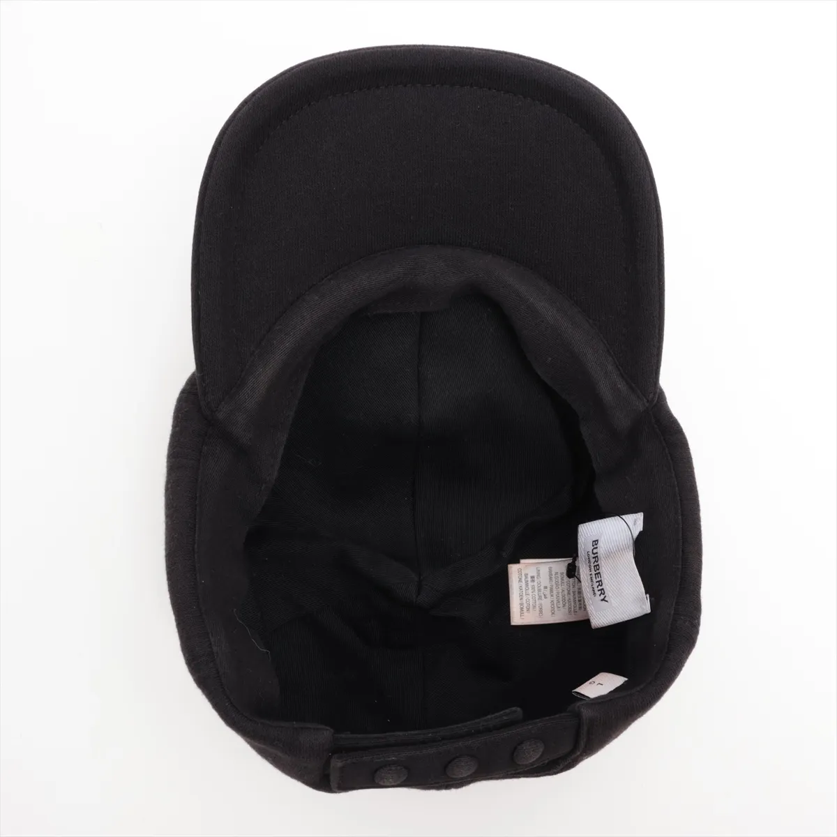 TB logo cap, size 59, cotton, black. — view 4