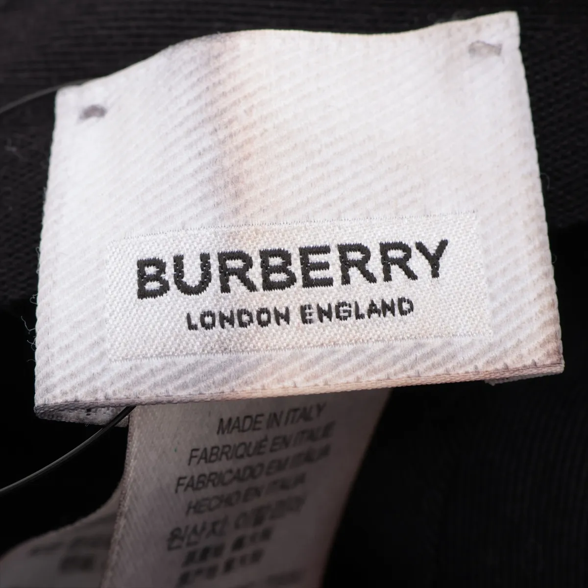 TB logo cap, size 59, cotton, black. — view 5