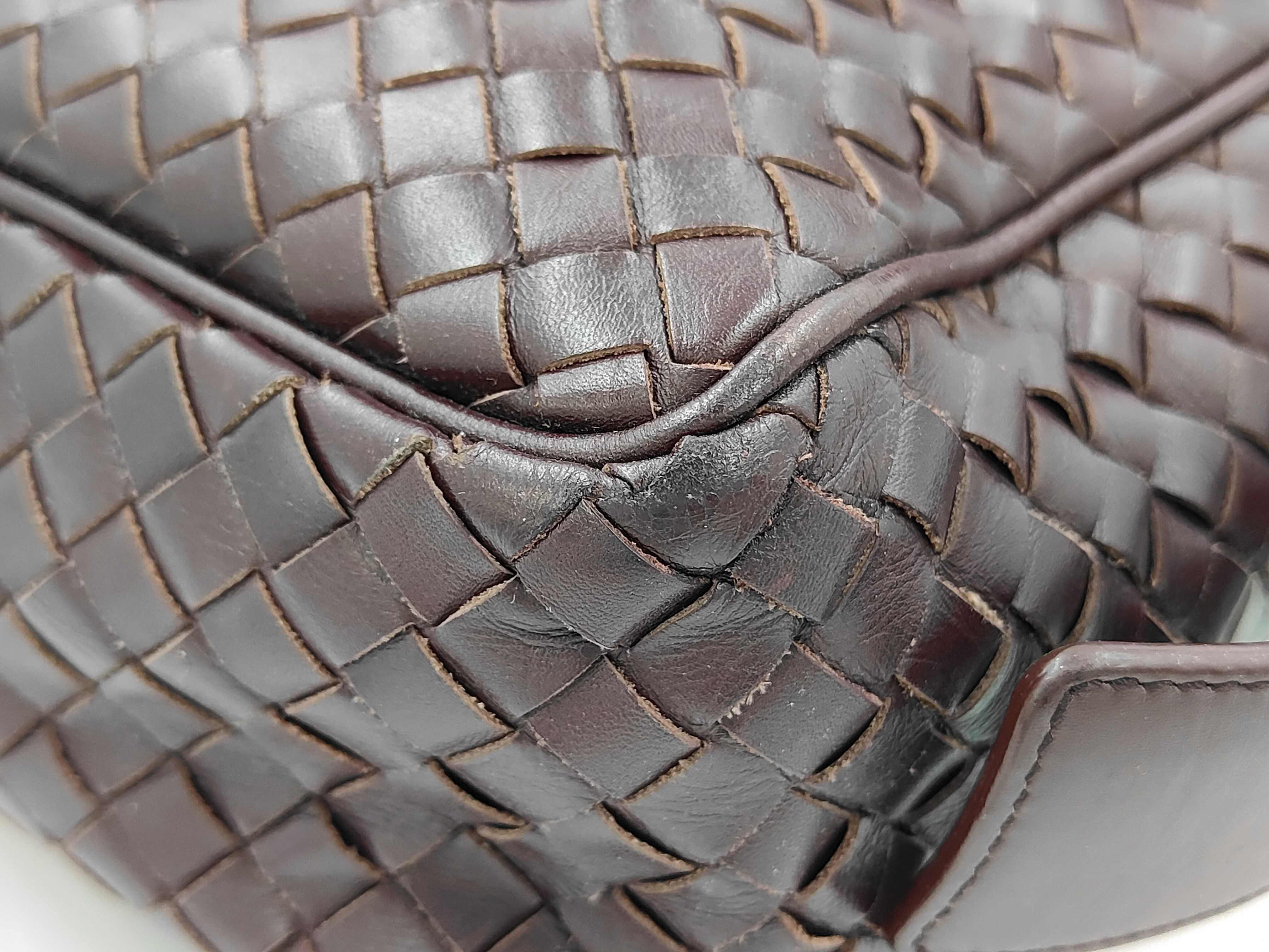 Intrecciato Bag Messenger Shoulder Bag — view 7