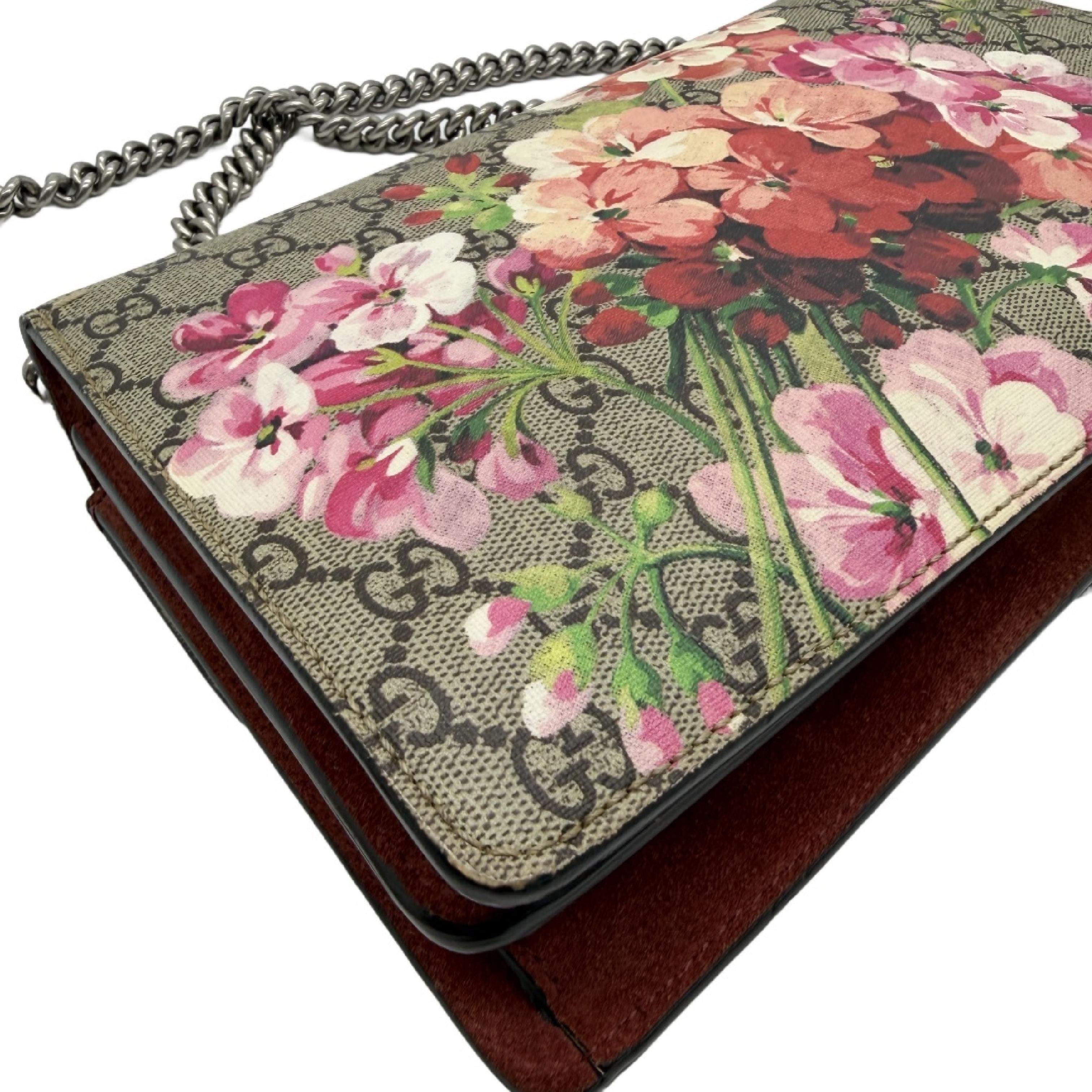GG Supreme Floral Dionysus Chain Shoulder Bag — view 8