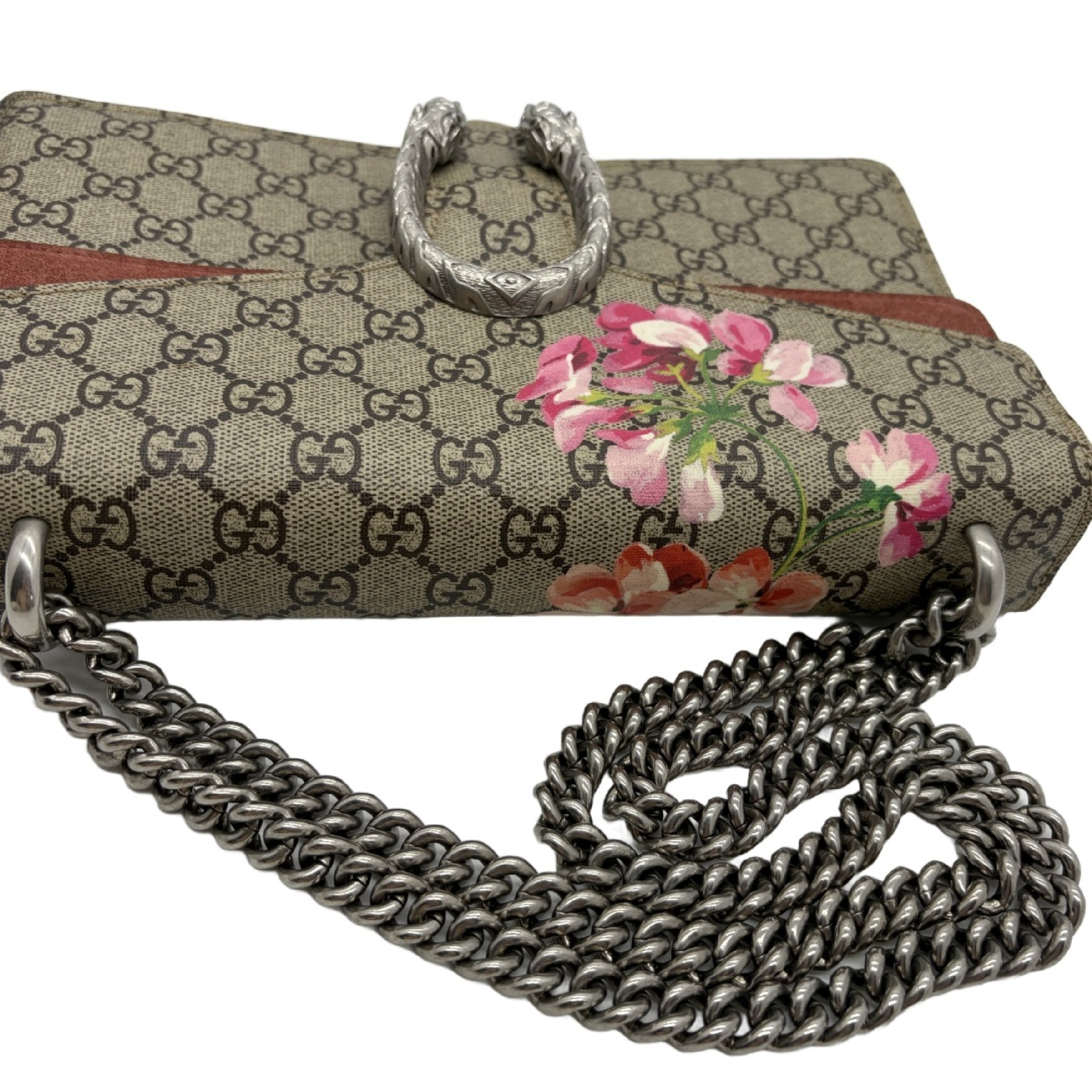 GG Supreme Floral Dionysus Chain Shoulder Bag — view 10