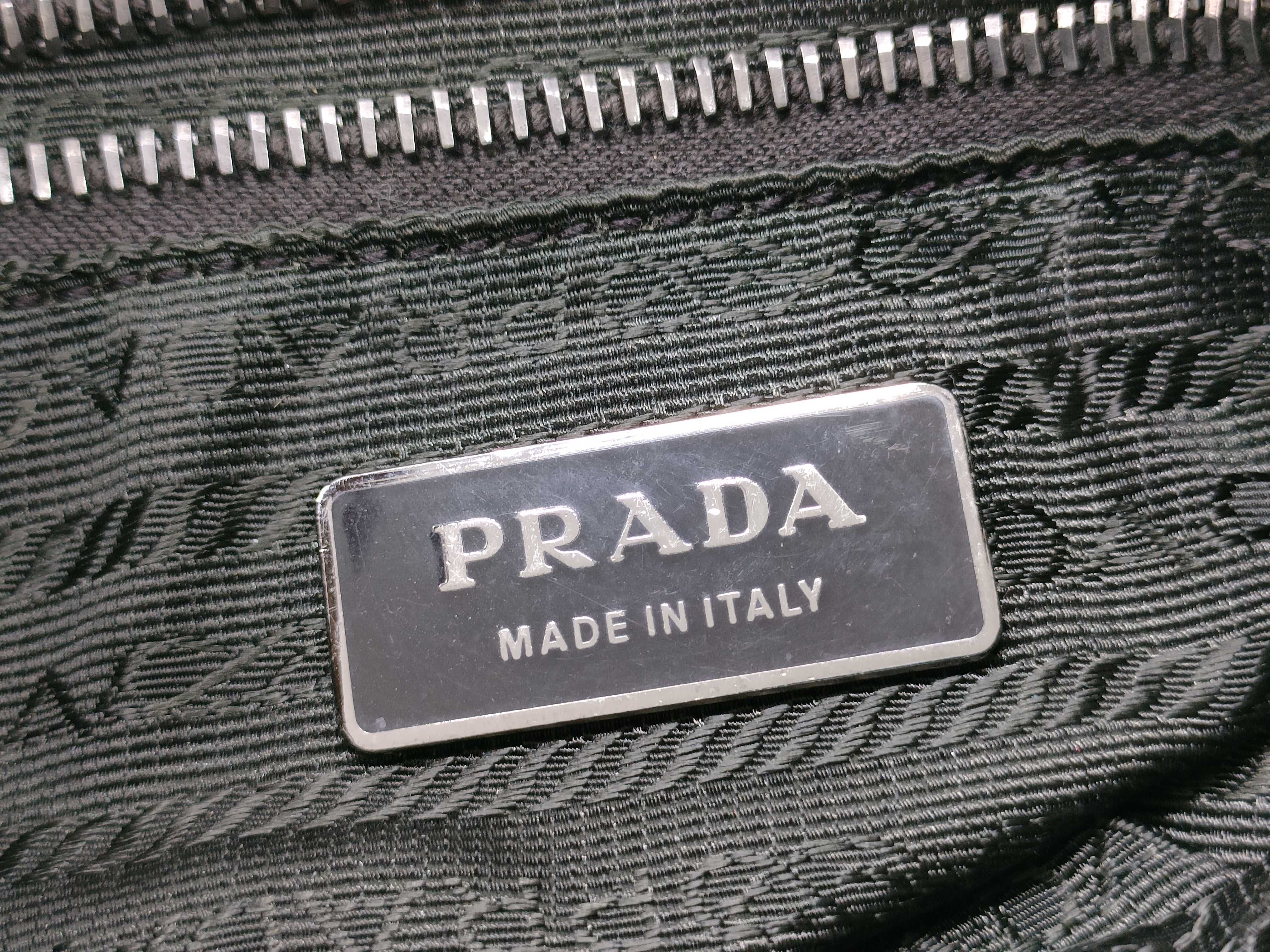 Nylon Prada Shoulder Bag Khaki Shoulder Bag — view 13