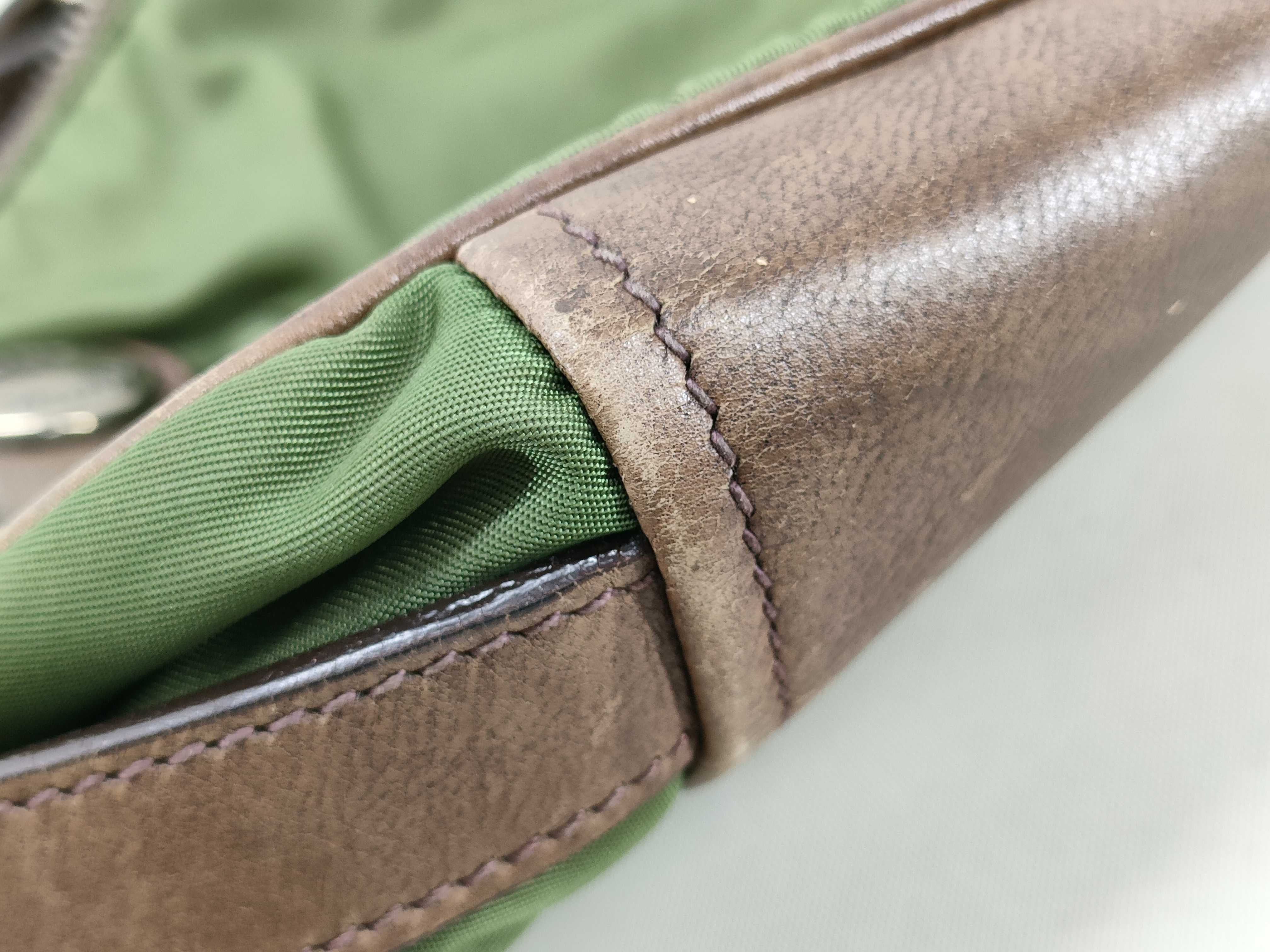 Nylon Prada Shoulder Bag Khaki Shoulder Bag — view 15