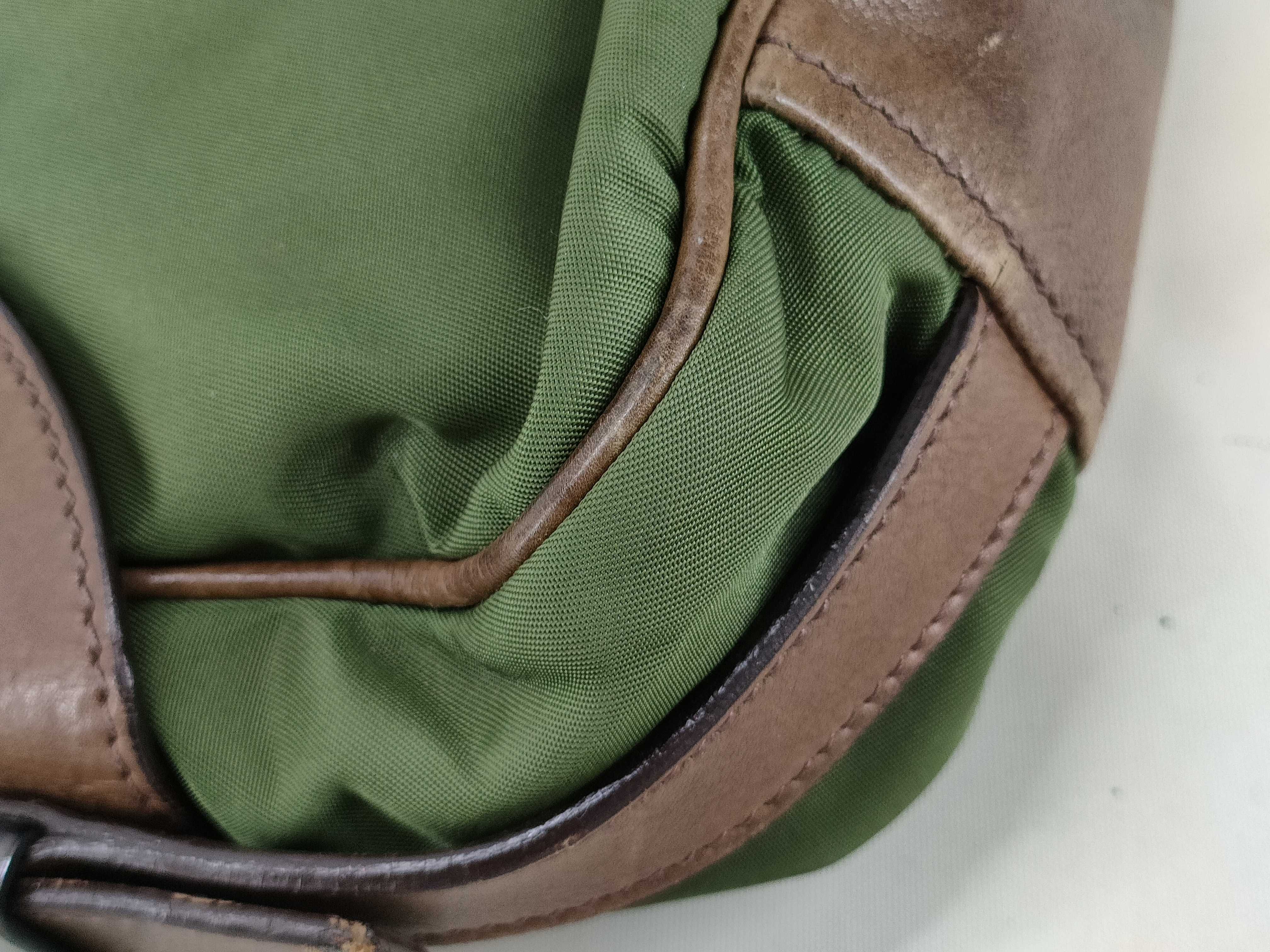 Nylon Prada Shoulder Bag Khaki Shoulder Bag — view 4