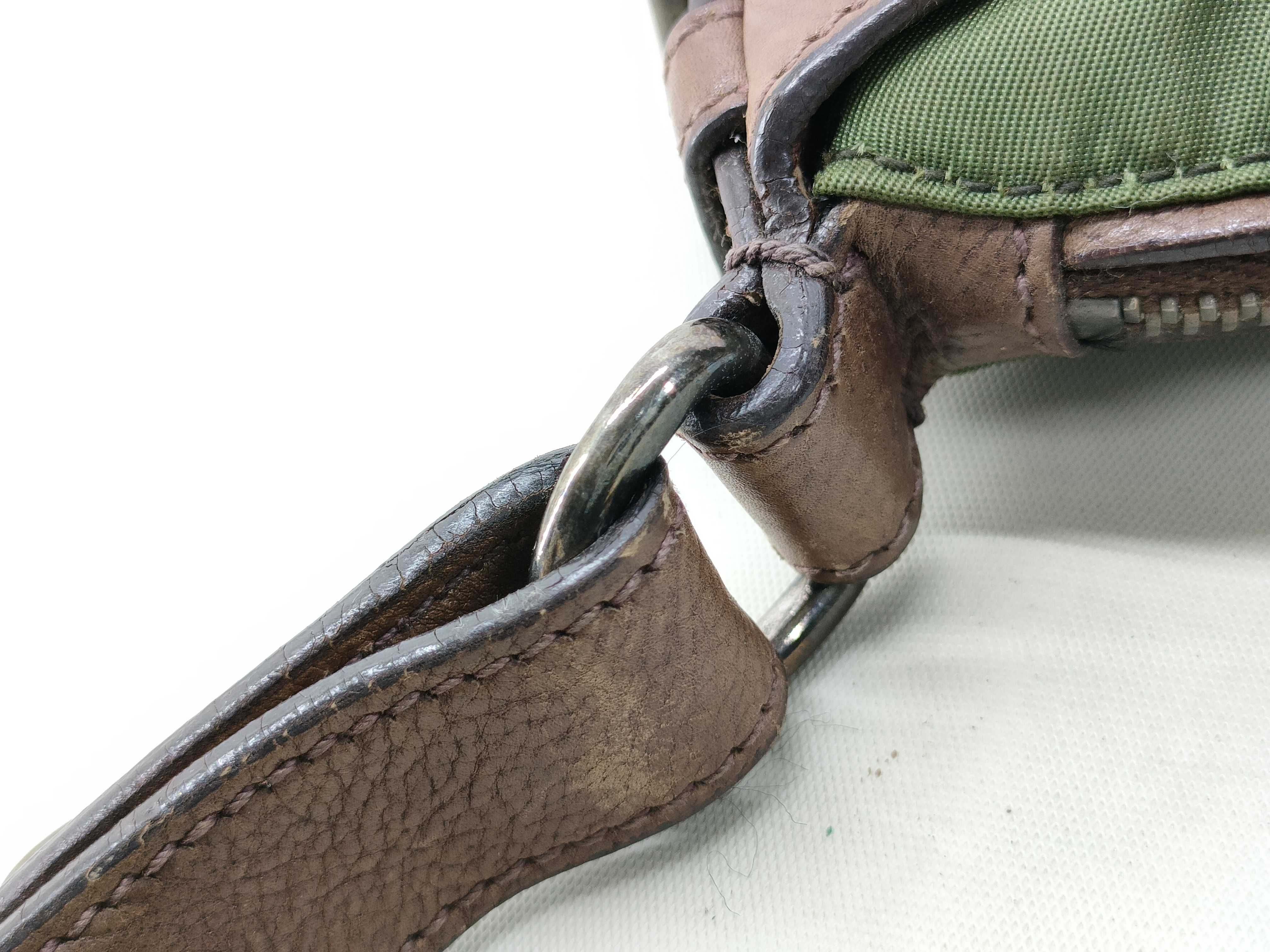 Nylon Prada Shoulder Bag Khaki Shoulder Bag — view 6