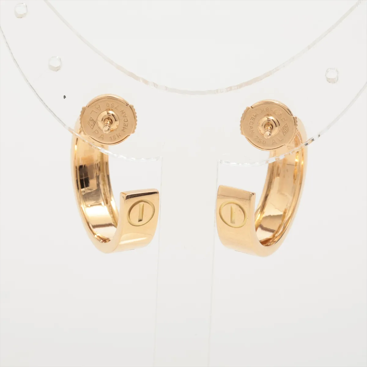 Love Earrings 750 (Yellow Gold) 8.3g 957056 — view 3