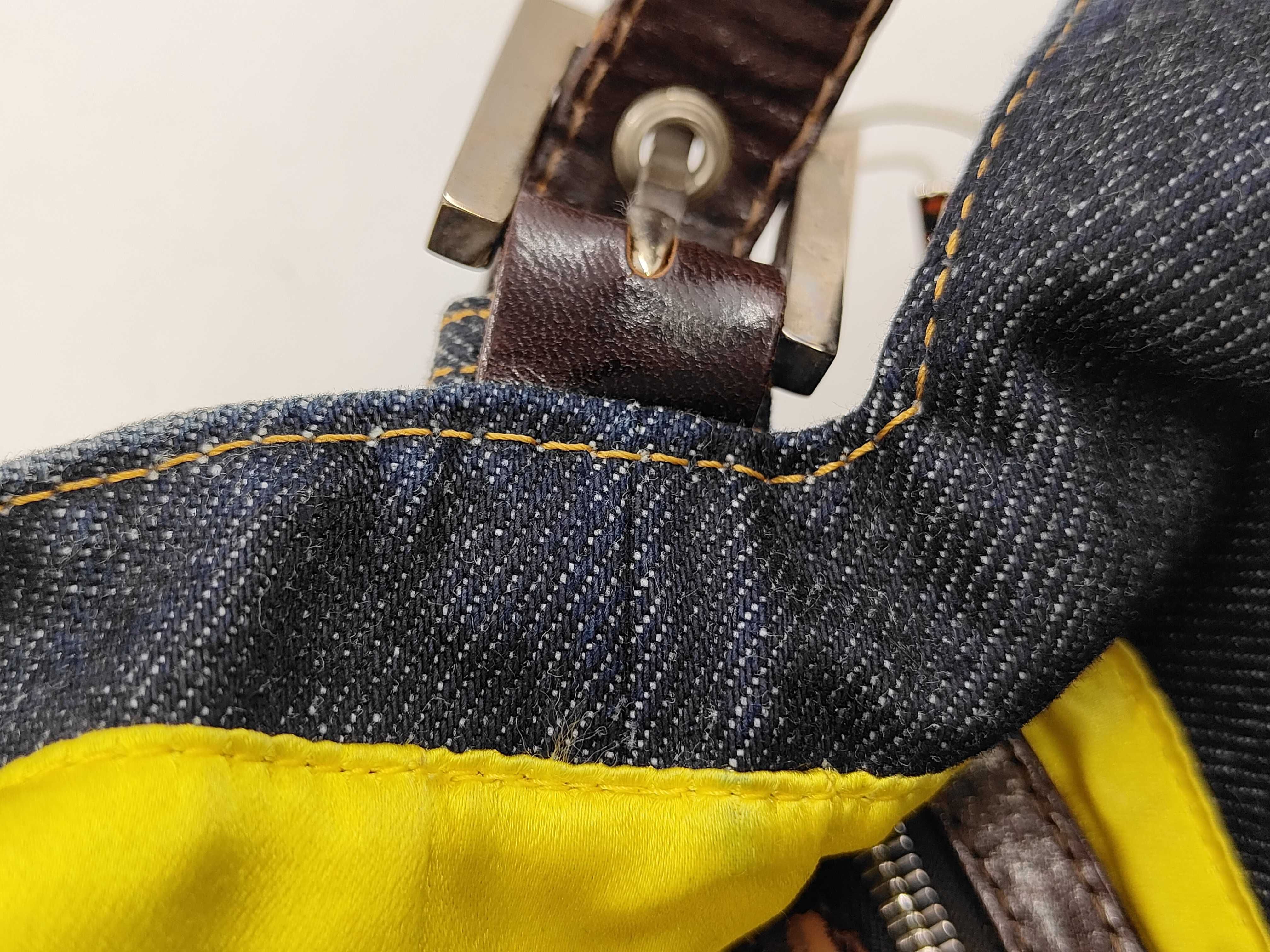 Mamma Denim Floral Beaded Shoulder Bag — view 11
