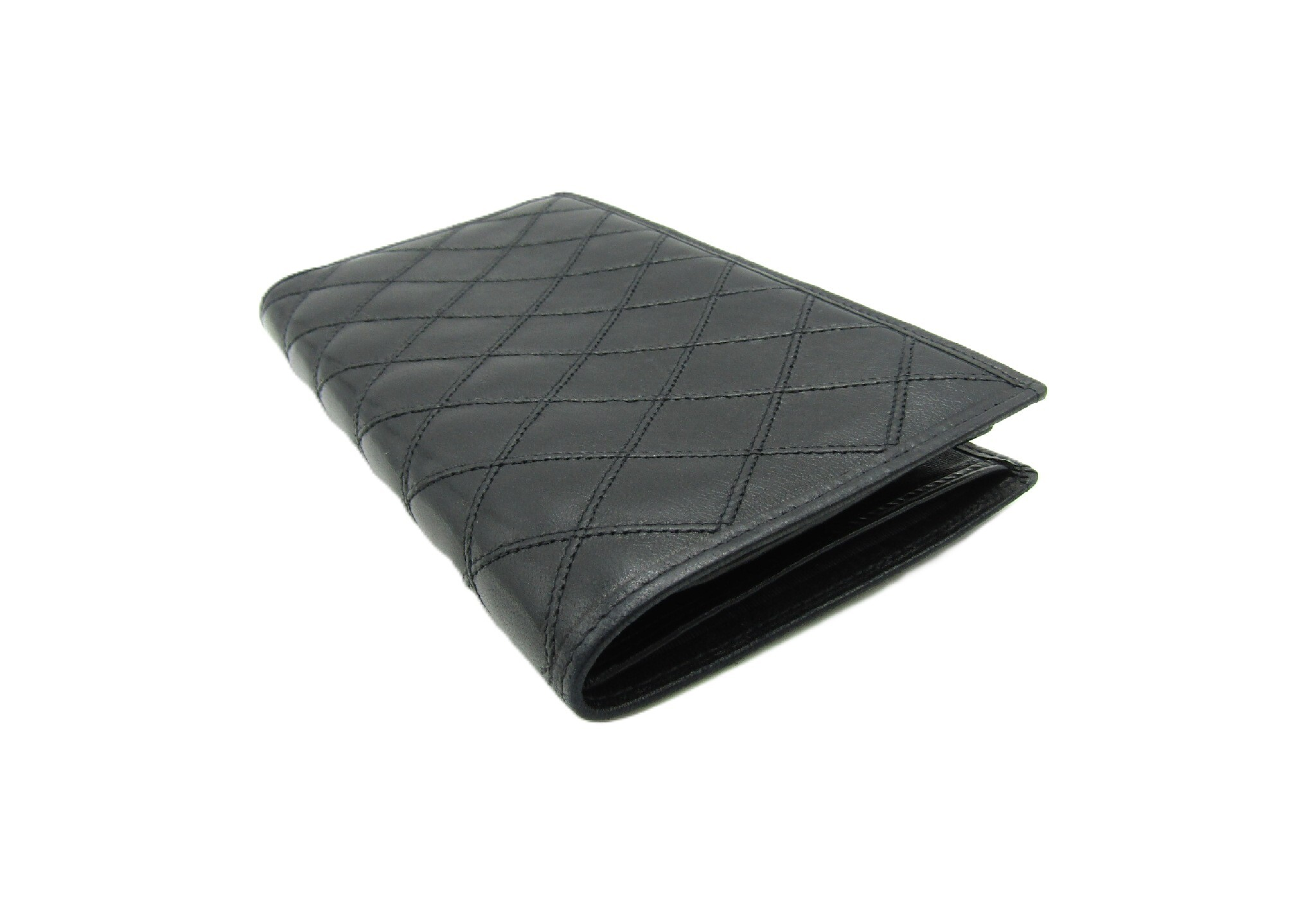 Bicolore Long Flap Wallet A47152 Gold Hardware Wallet — view 4