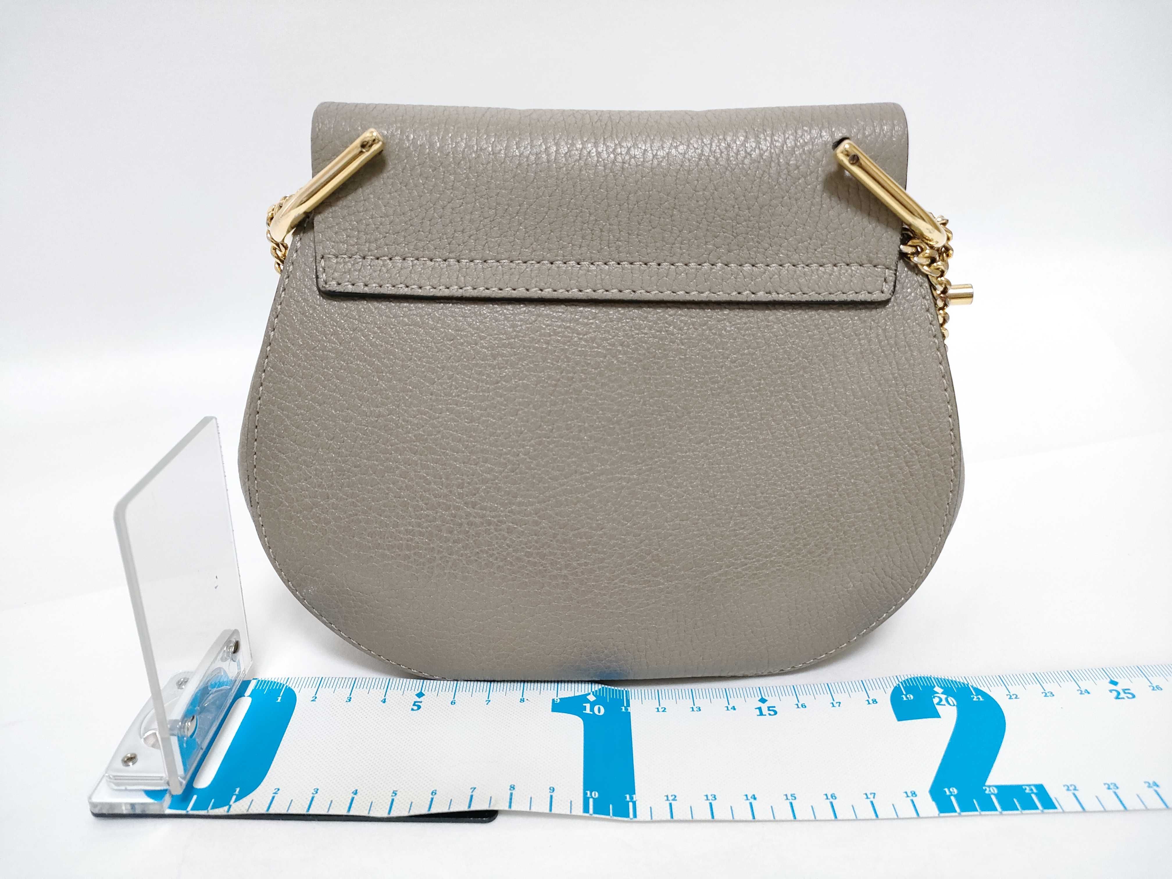 Drew Bag Grey Chain Shoulder Bag — view 2