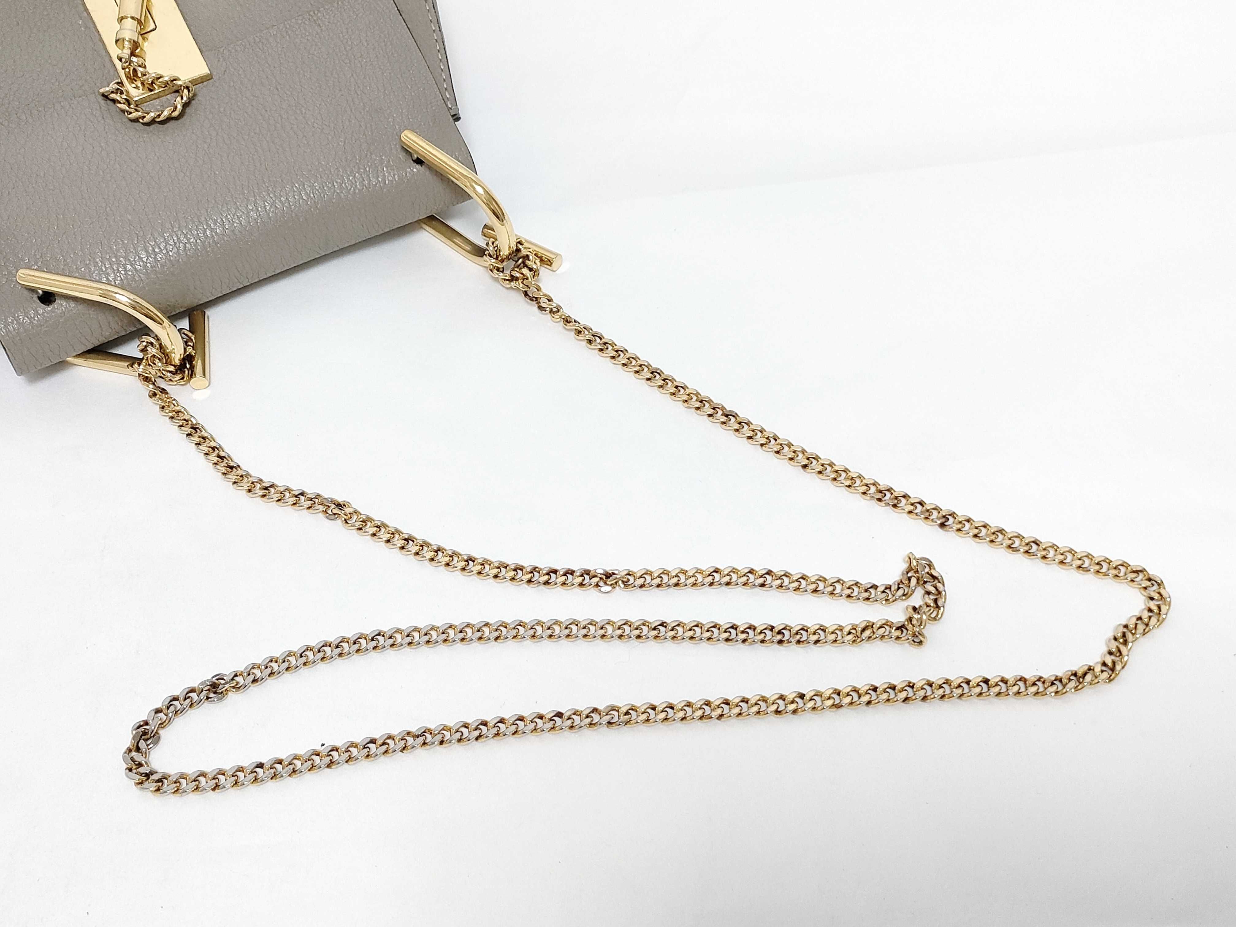 Drew Bag Grey Chain Shoulder Bag — view 3