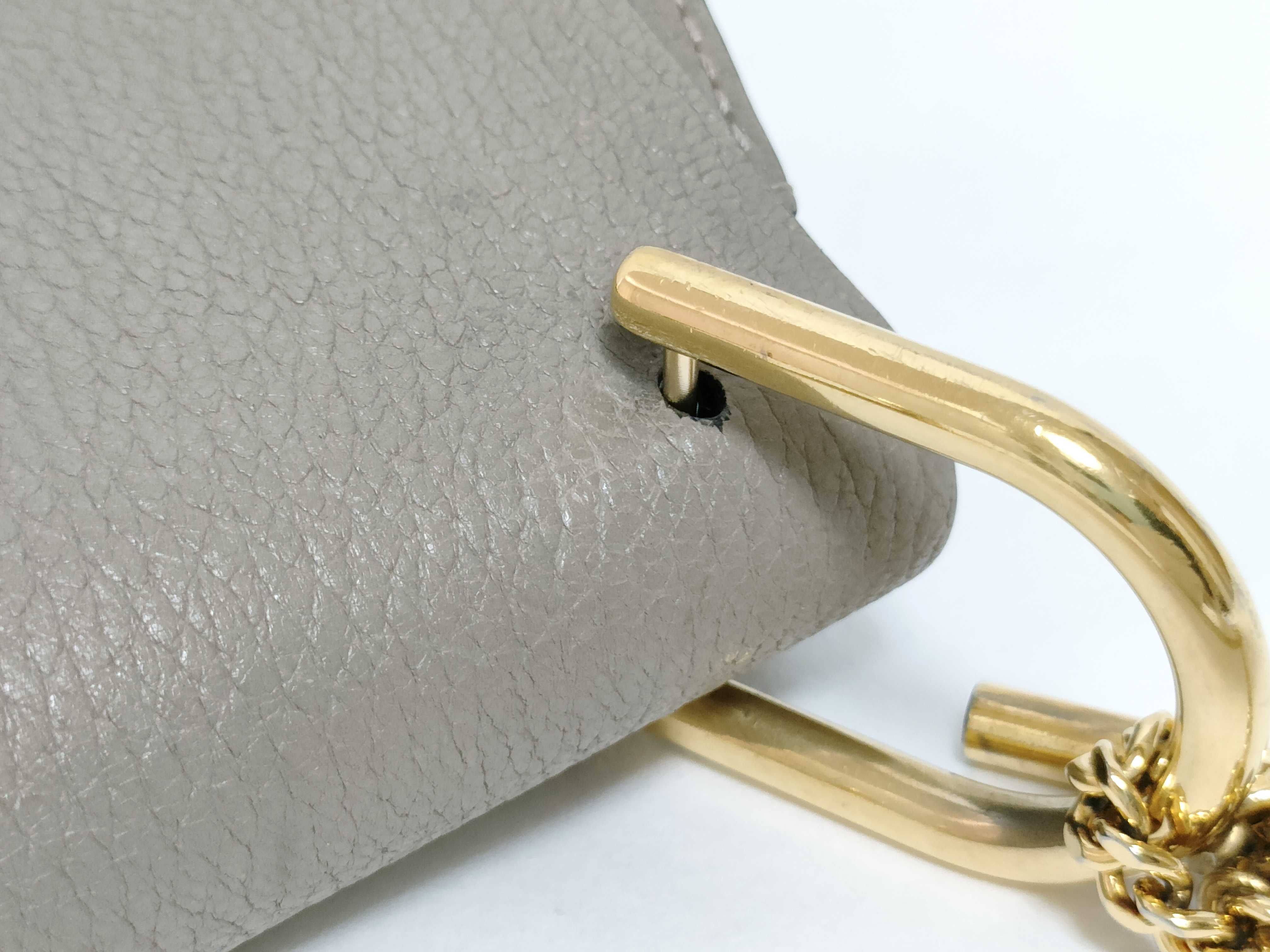 Drew Bag Grey Chain Shoulder Bag — view 5