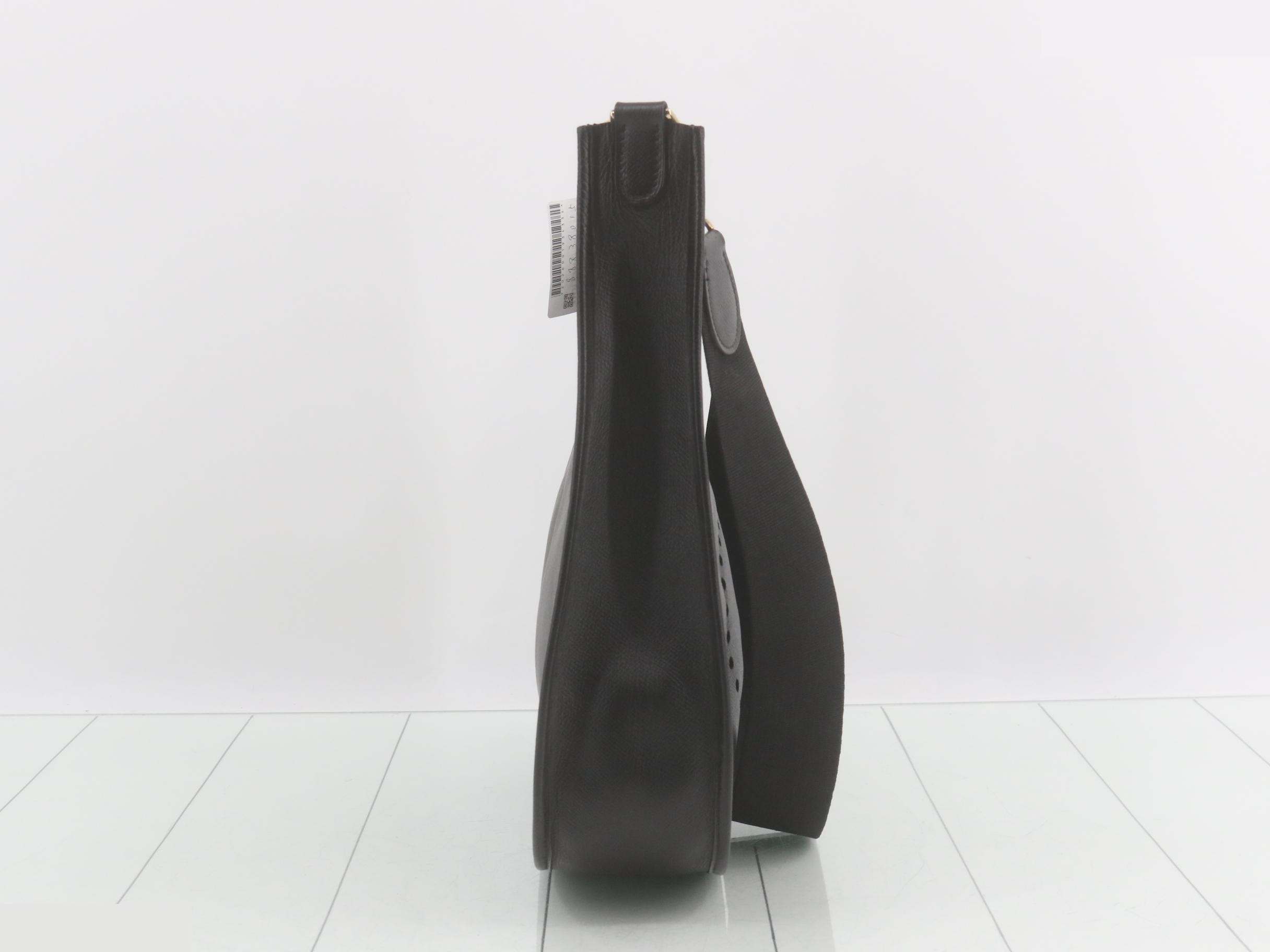 Evelyn, Black, B stamp, Gold hardware — view 4
