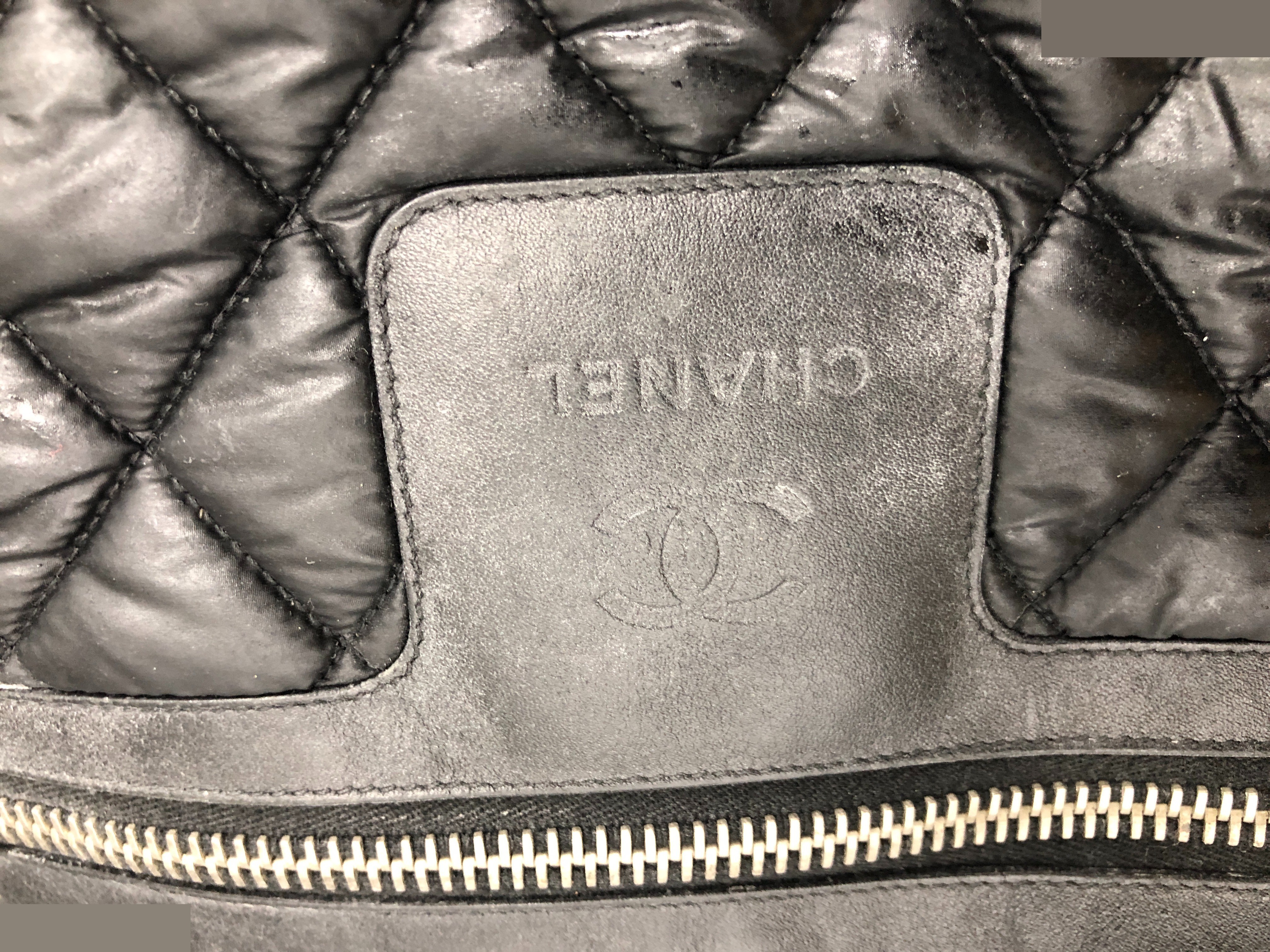 Coco Cocoon Tote GM with sticker, 13949196, Nylon, Black — view 10