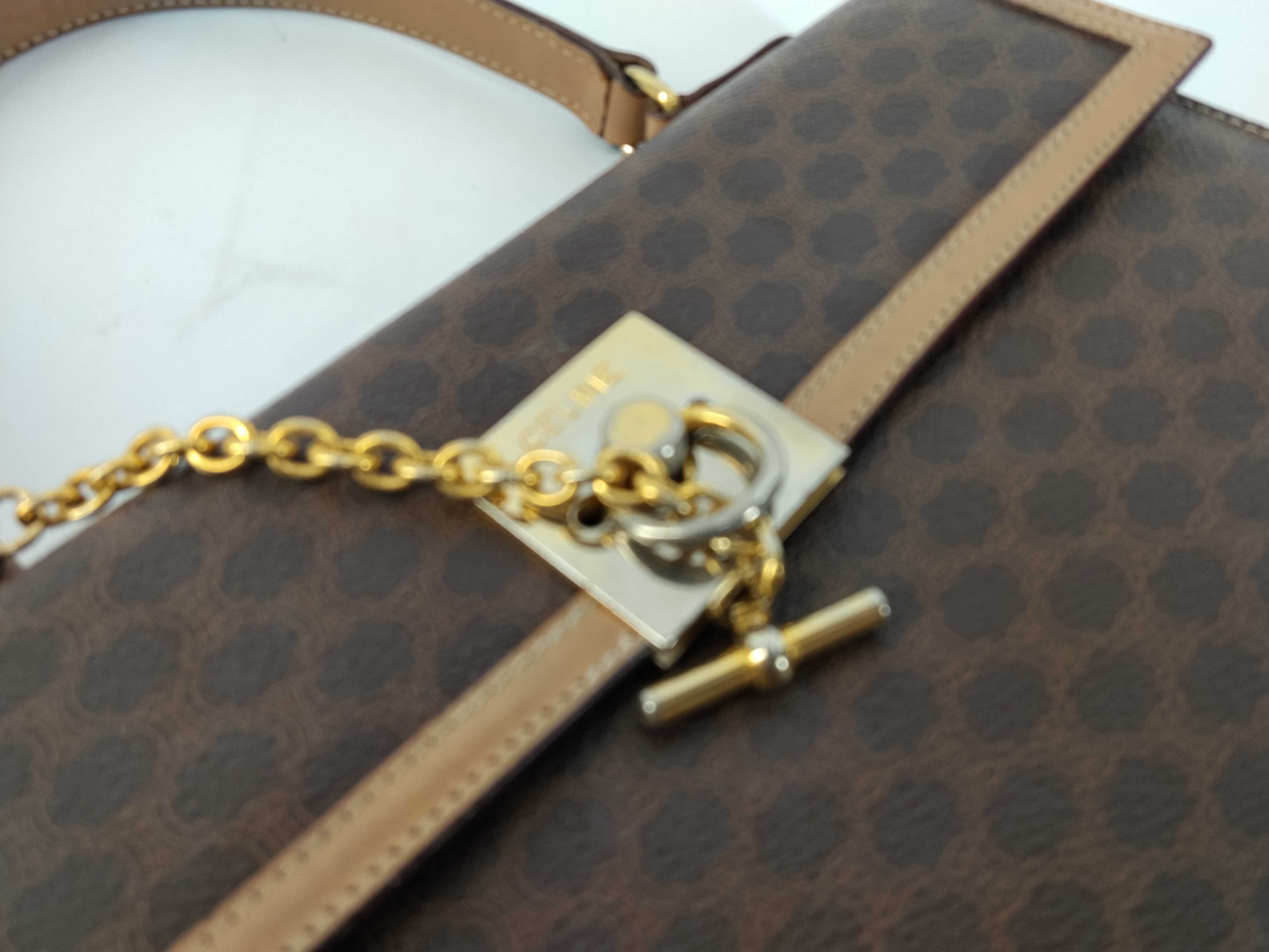 Macadam Top Handle Circle Ring Handbag — view 8