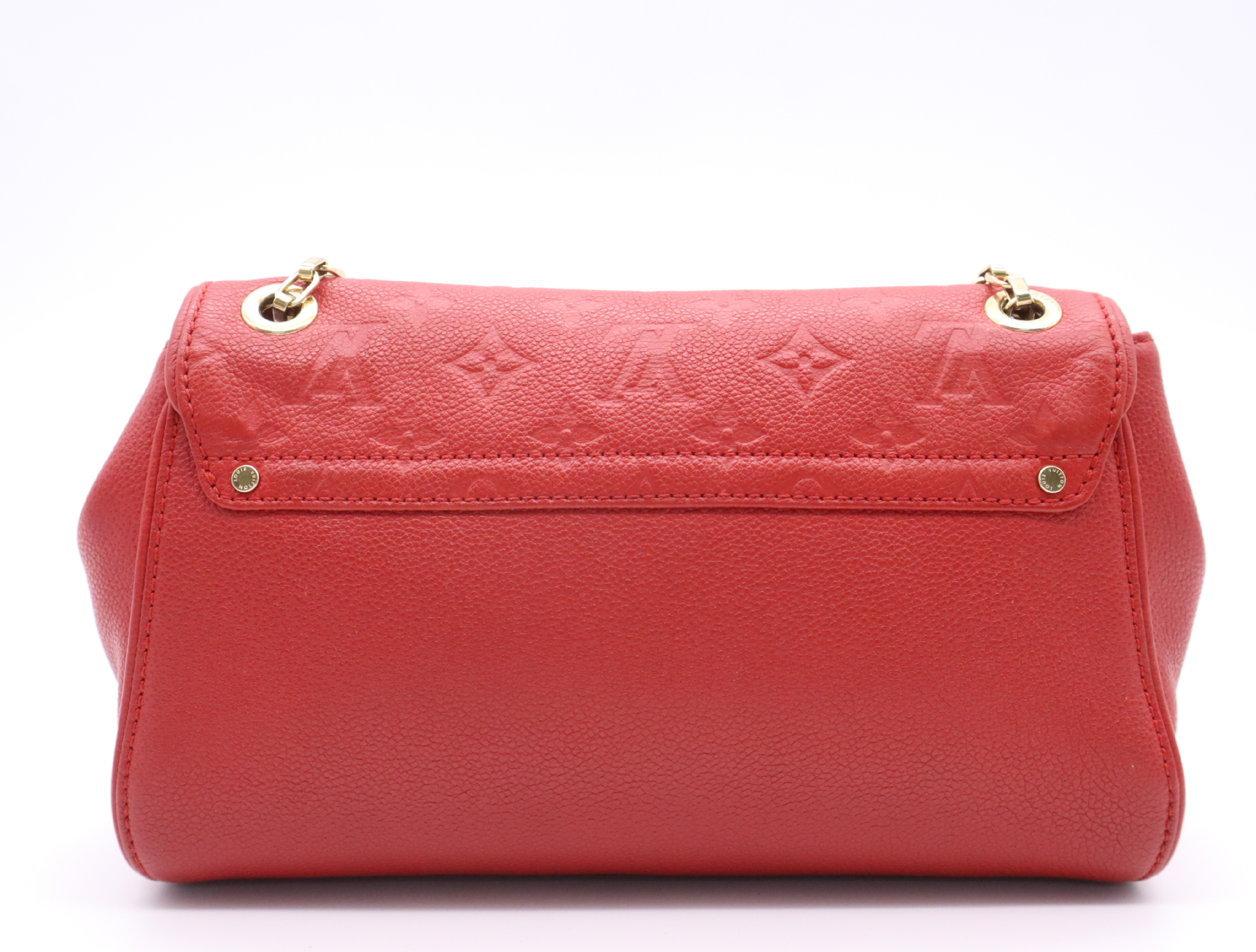 M48949 Monogram Empreinte Saint Germain PM Red Shoulder Bag — view 2