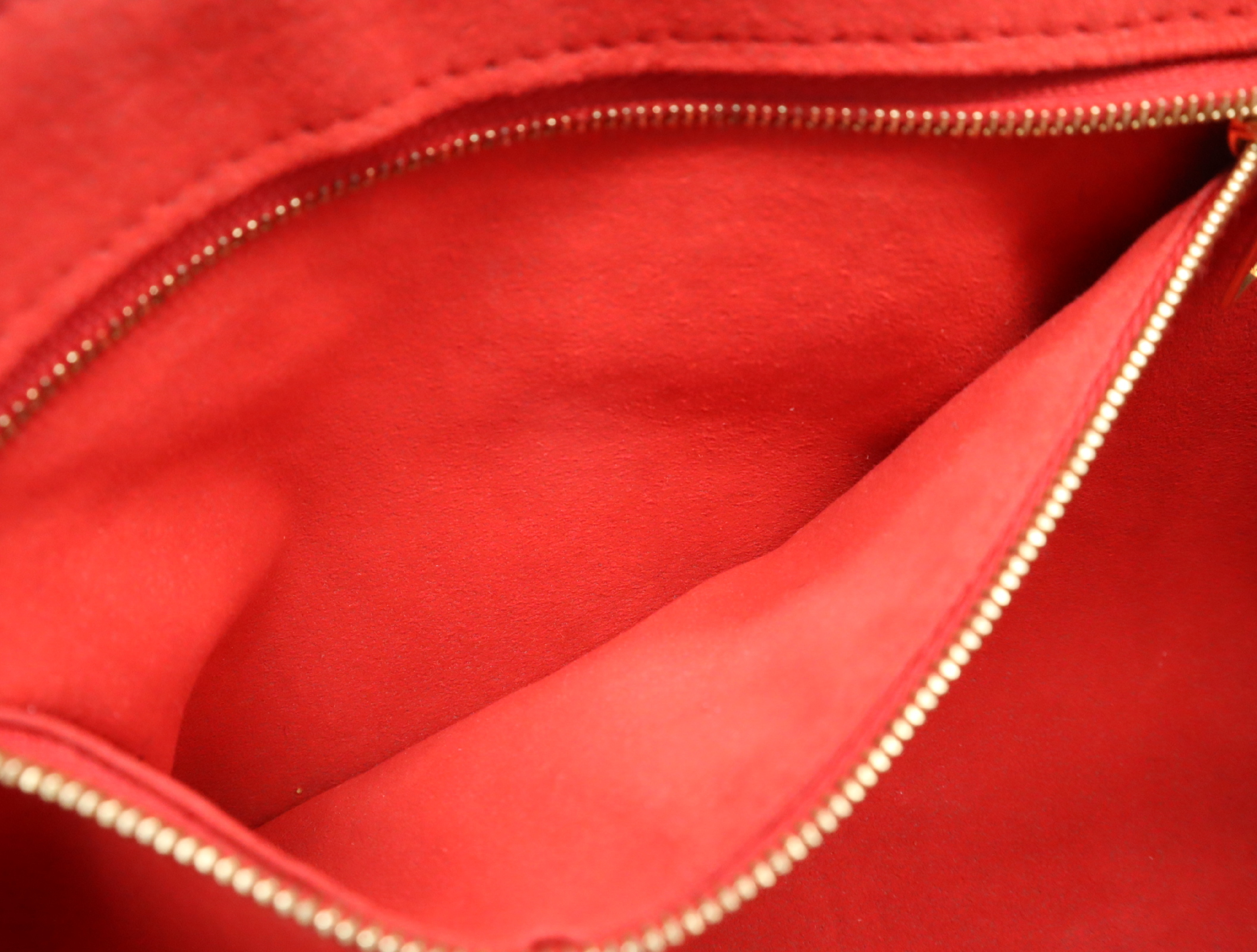 M48949 Monogram Empreinte Saint Germain PM Red Shoulder Bag — view 12