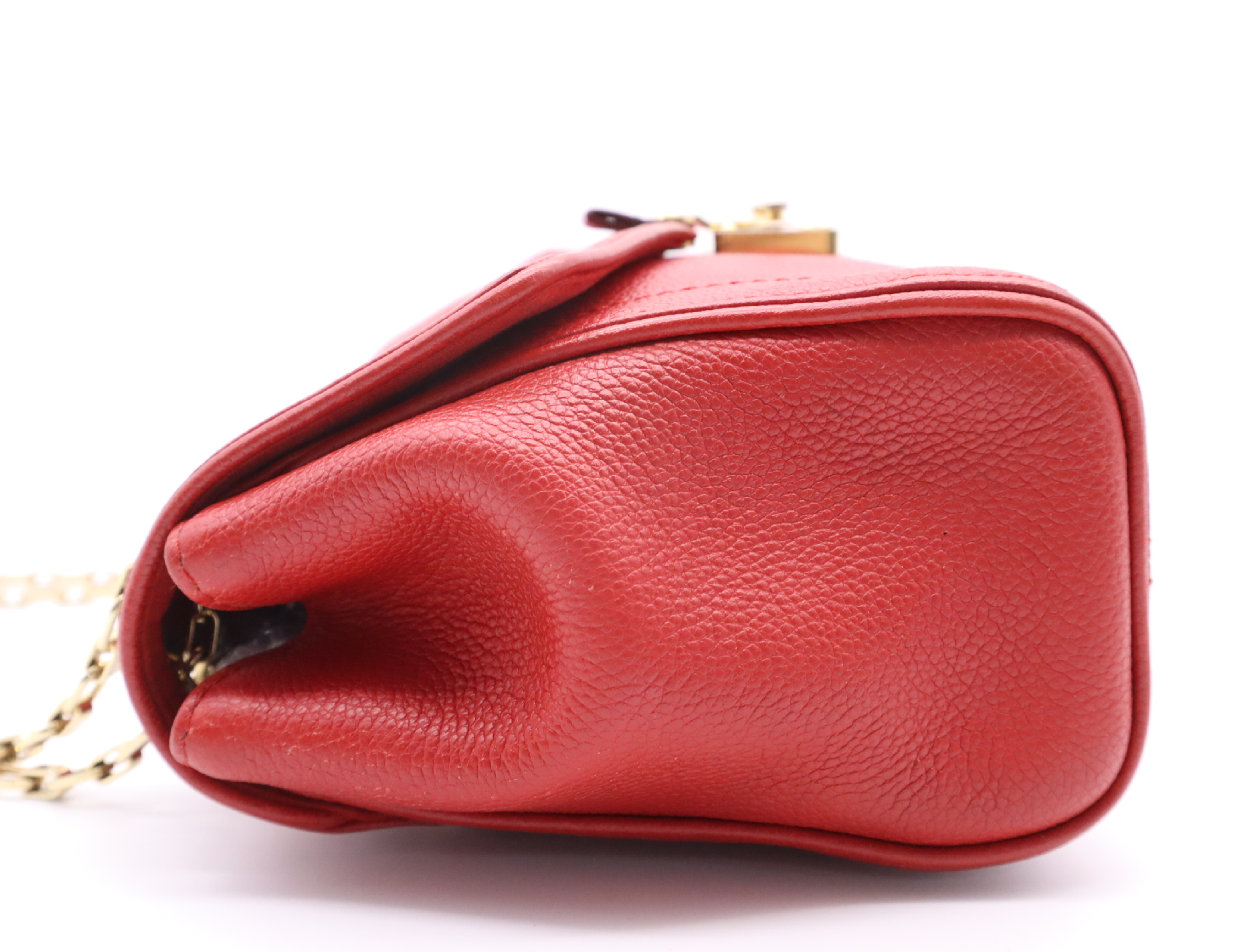 M48949 Monogram Empreinte Saint Germain PM Red Shoulder Bag — view 3