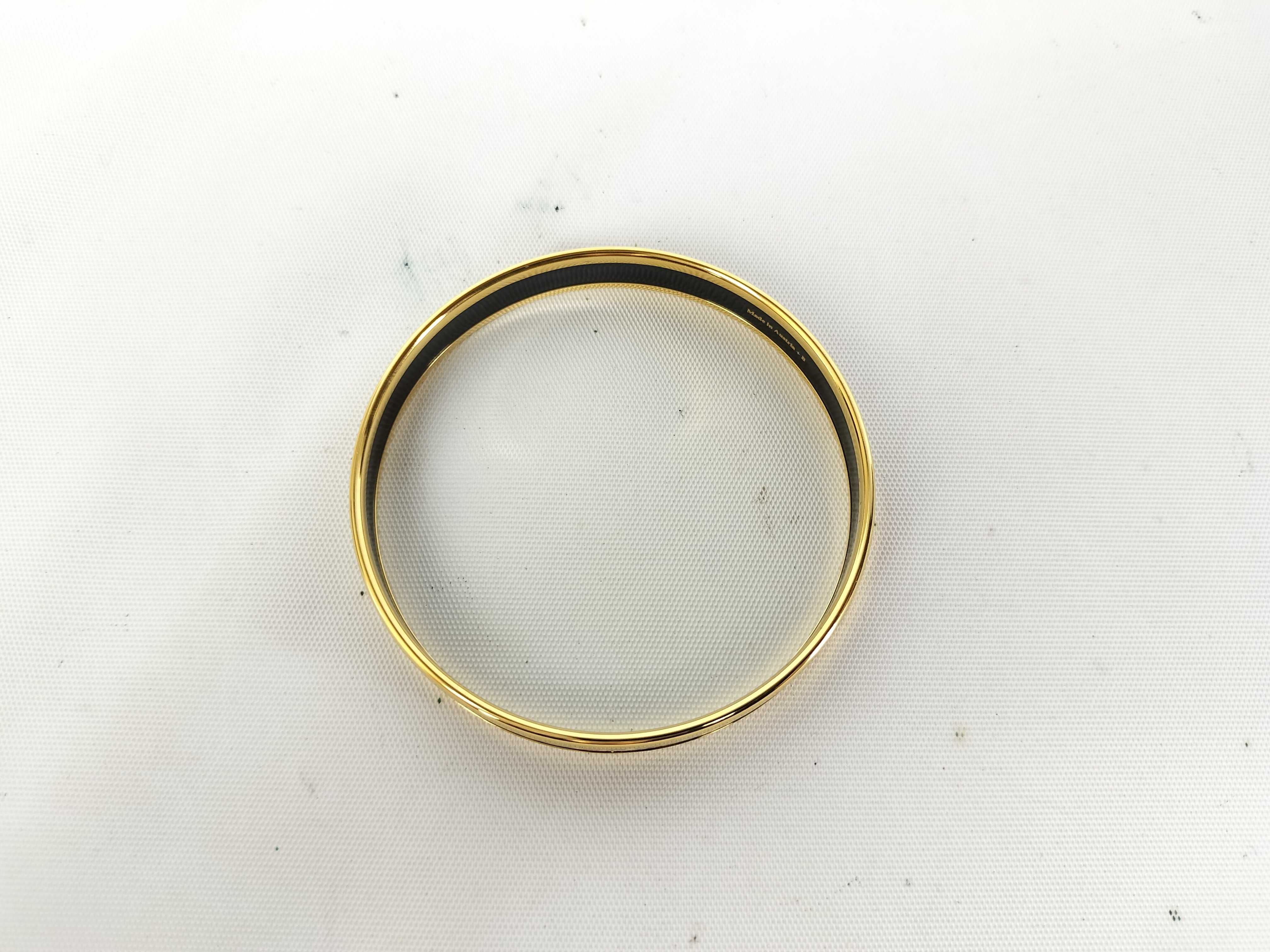 Enamel Bangle Bracelet — view 2