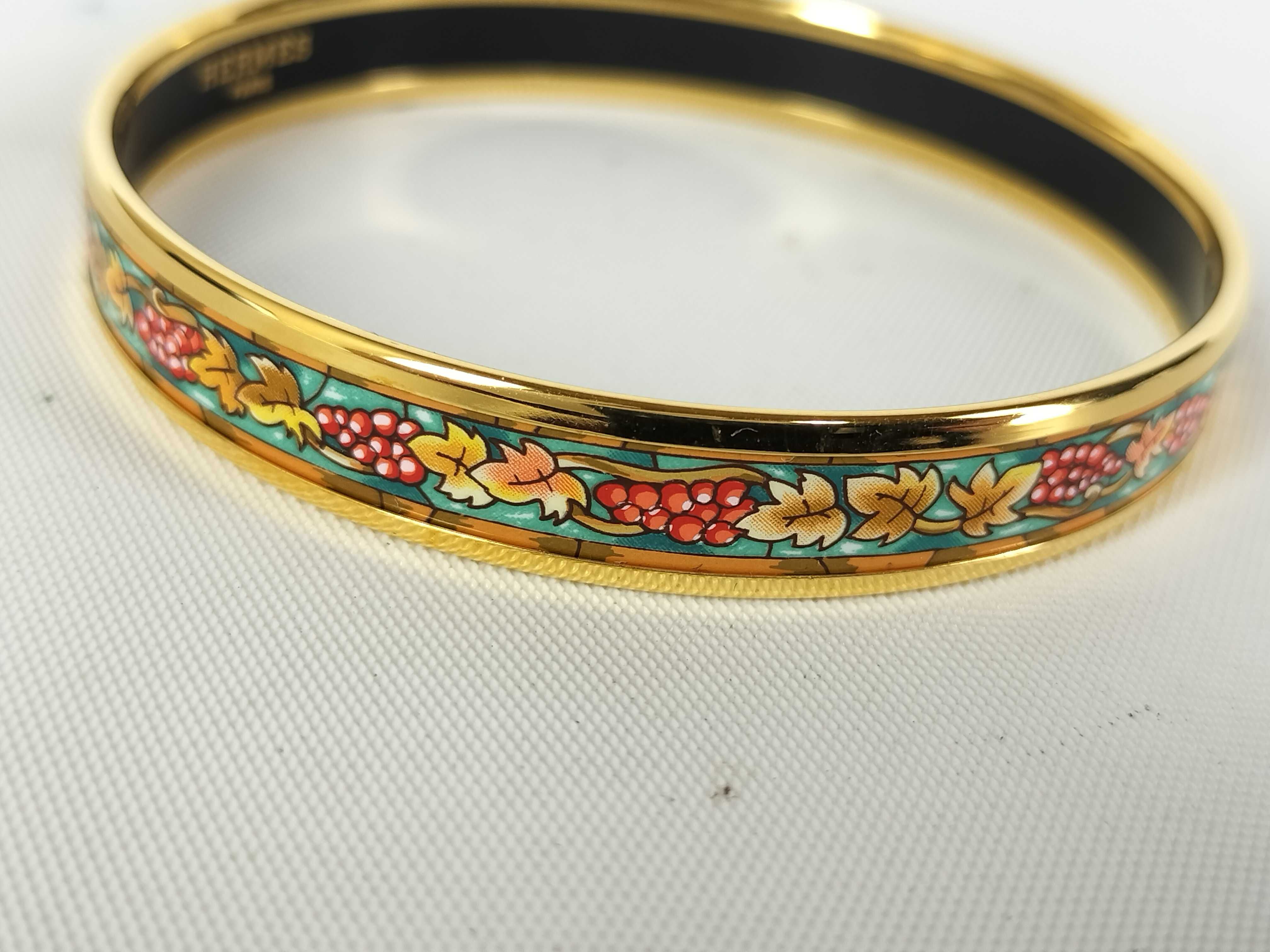 Enamel Bangle Bracelet — view 4