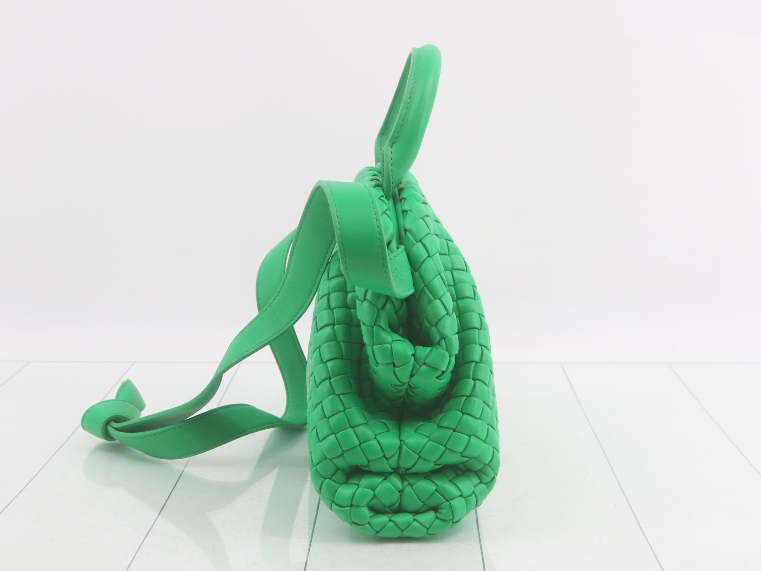 Intrecciato 2-Way Bag with Clasp Closure — view 4