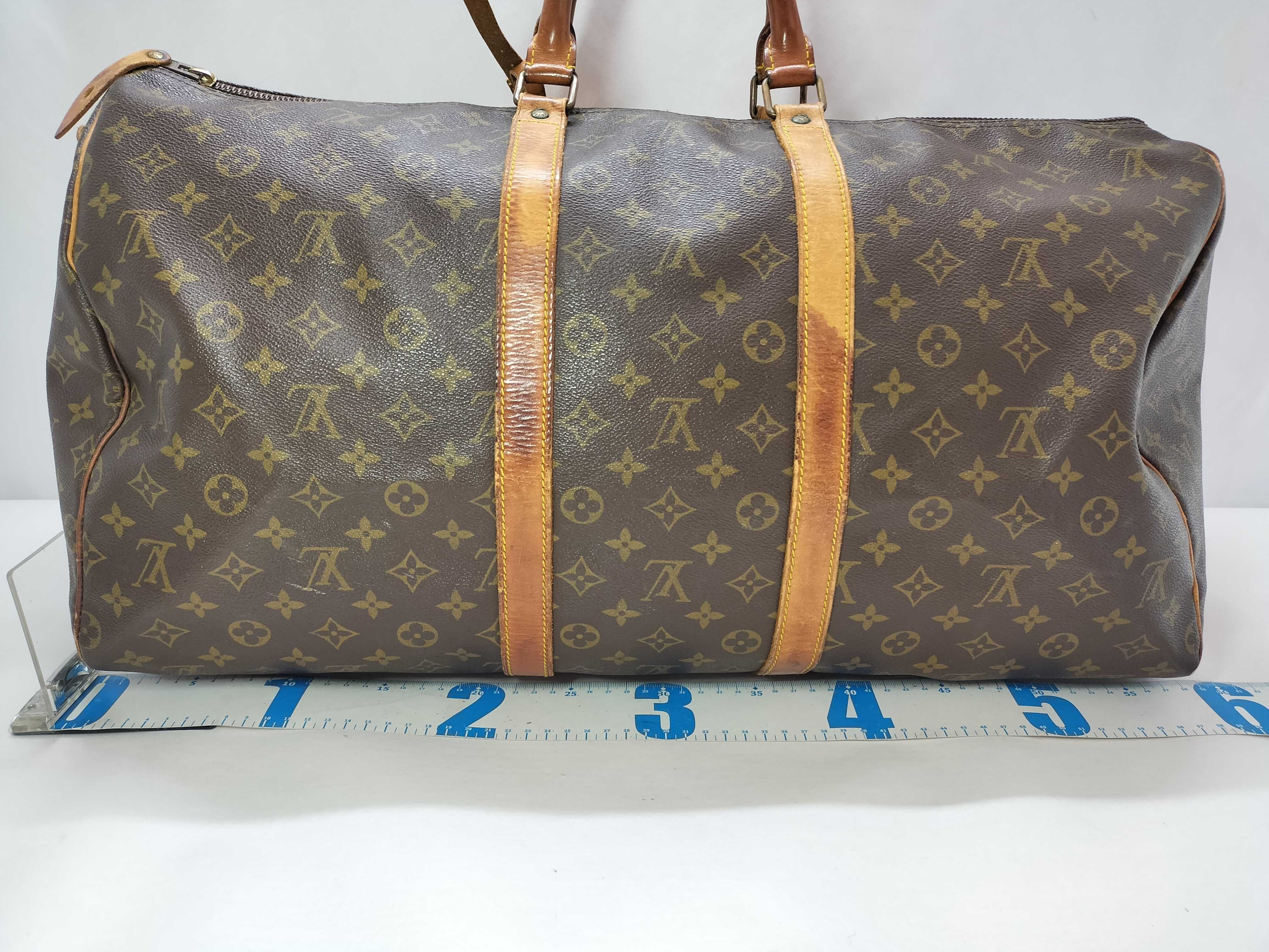 Monogram LV Monogram Keepall 55 Boston Bag — view 2