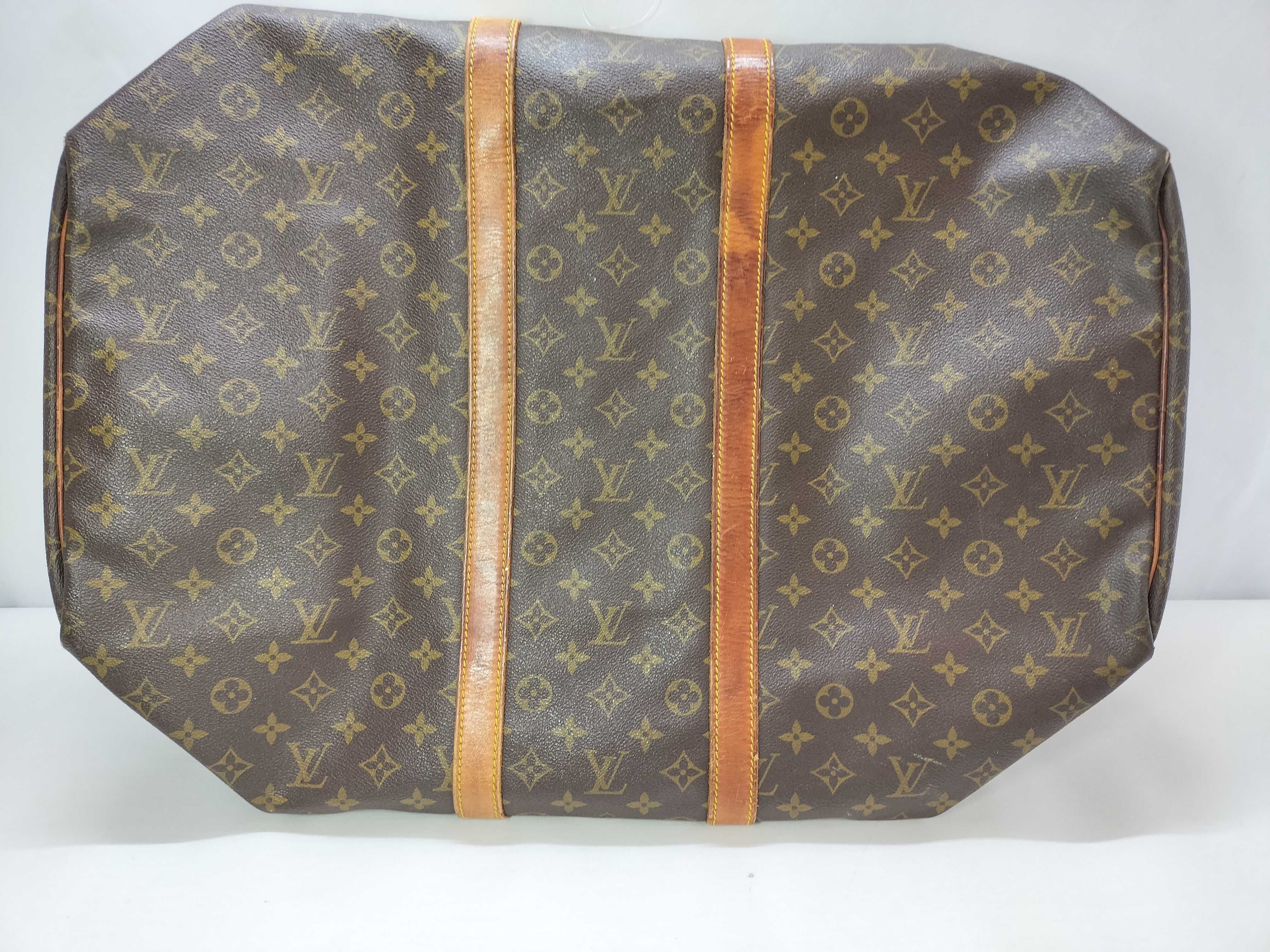 Monogram LV Monogram Keepall 55 Boston Bag — view 15