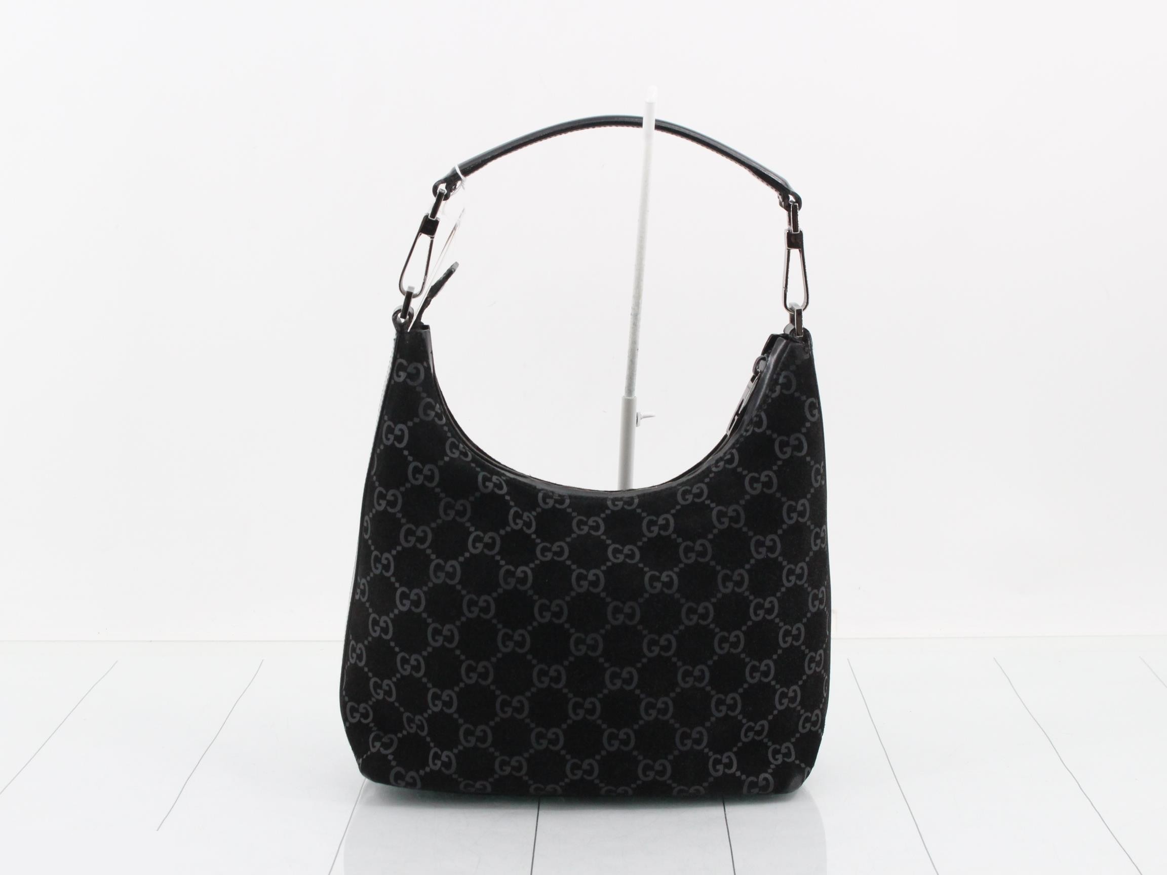 GC Suede One Shoulder Bag — view 2