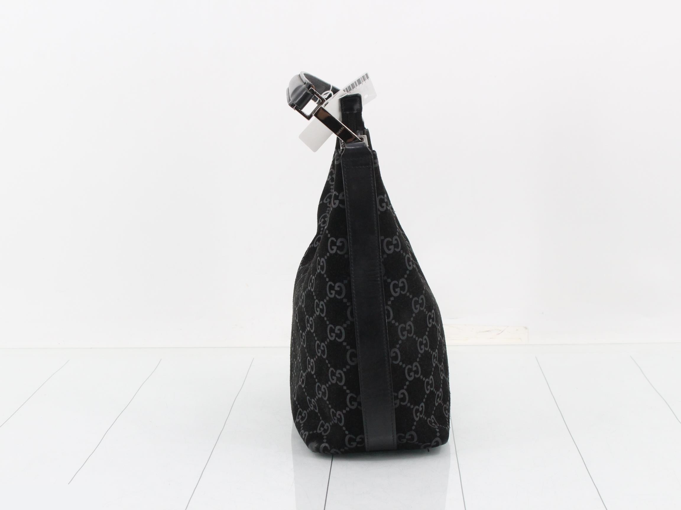 GC Suede One Shoulder Bag — view 4