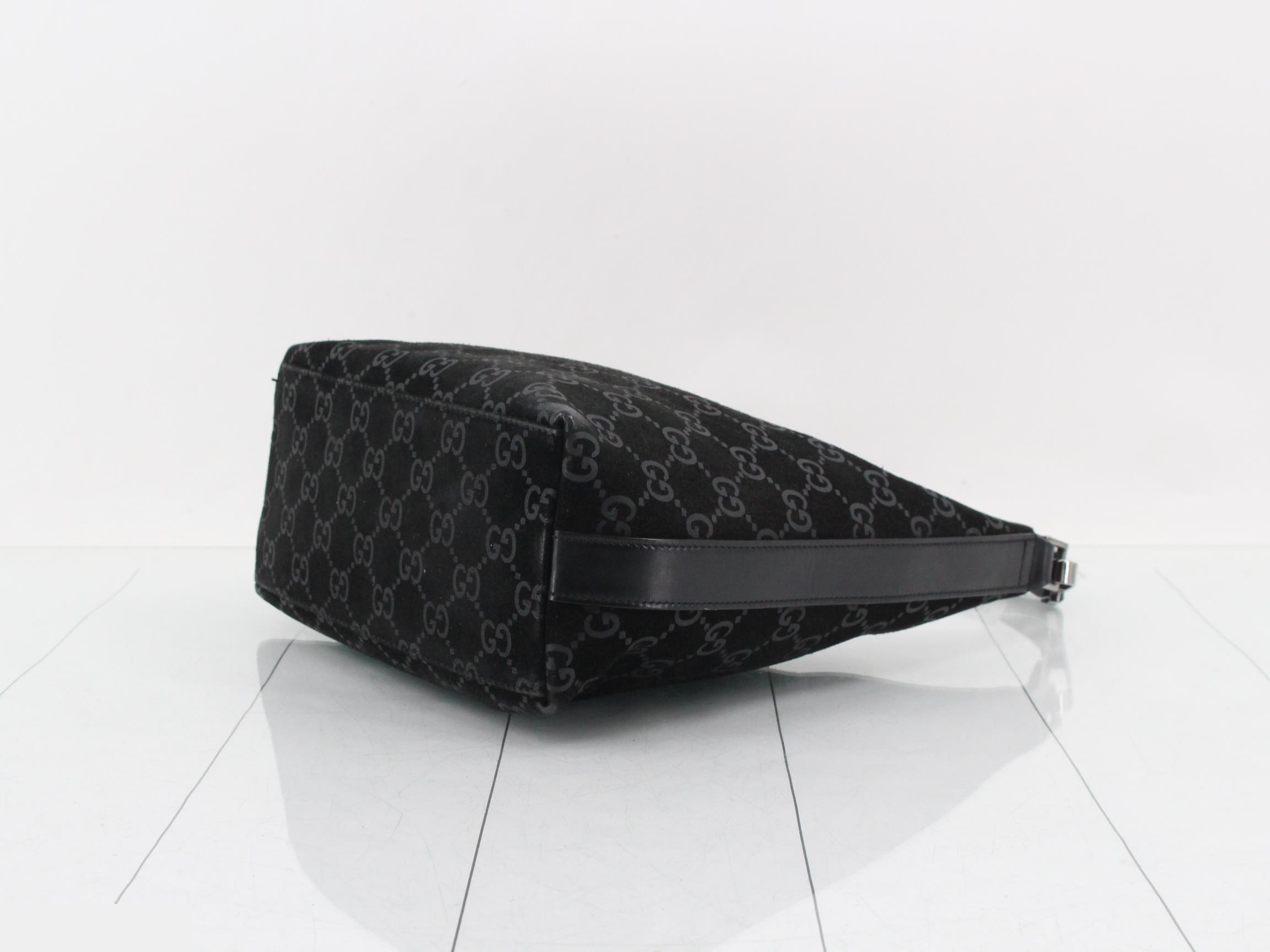 GC Suede One Shoulder Bag — view 6