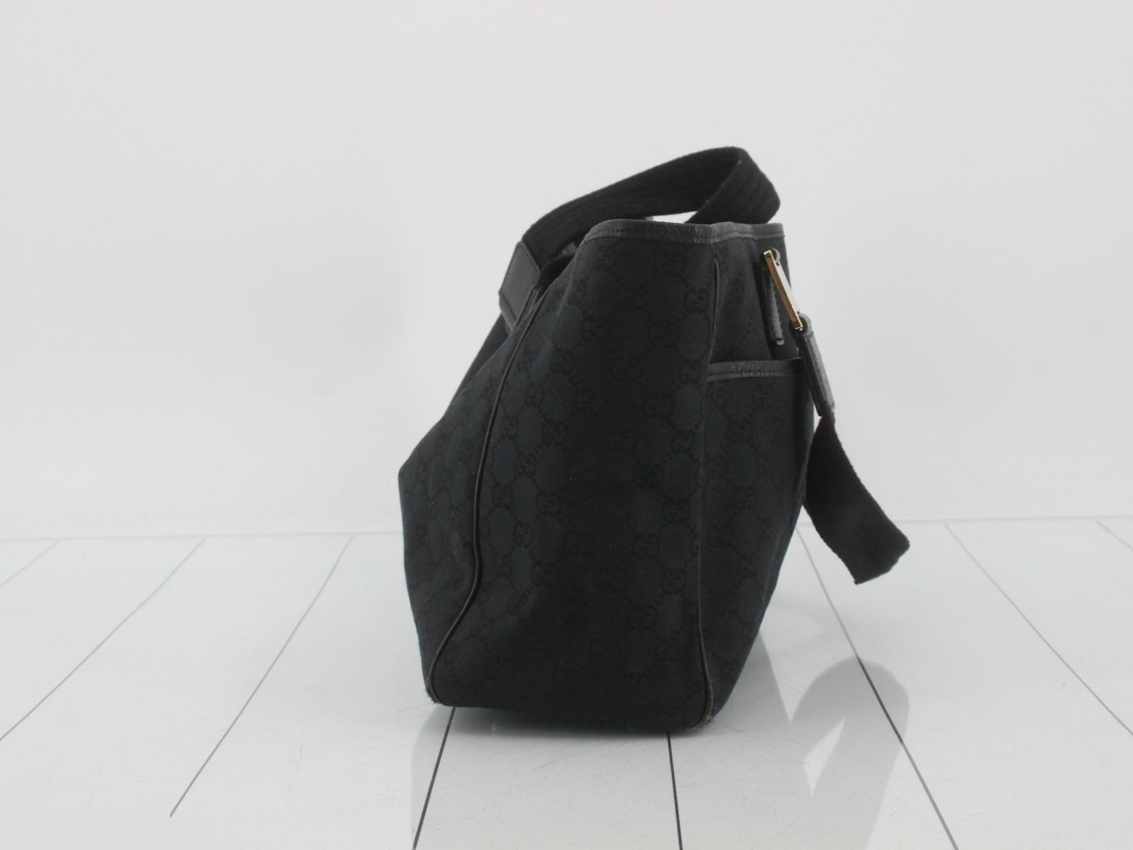 Canvas x Leather Shoulder Bag - Horsebit — view 3