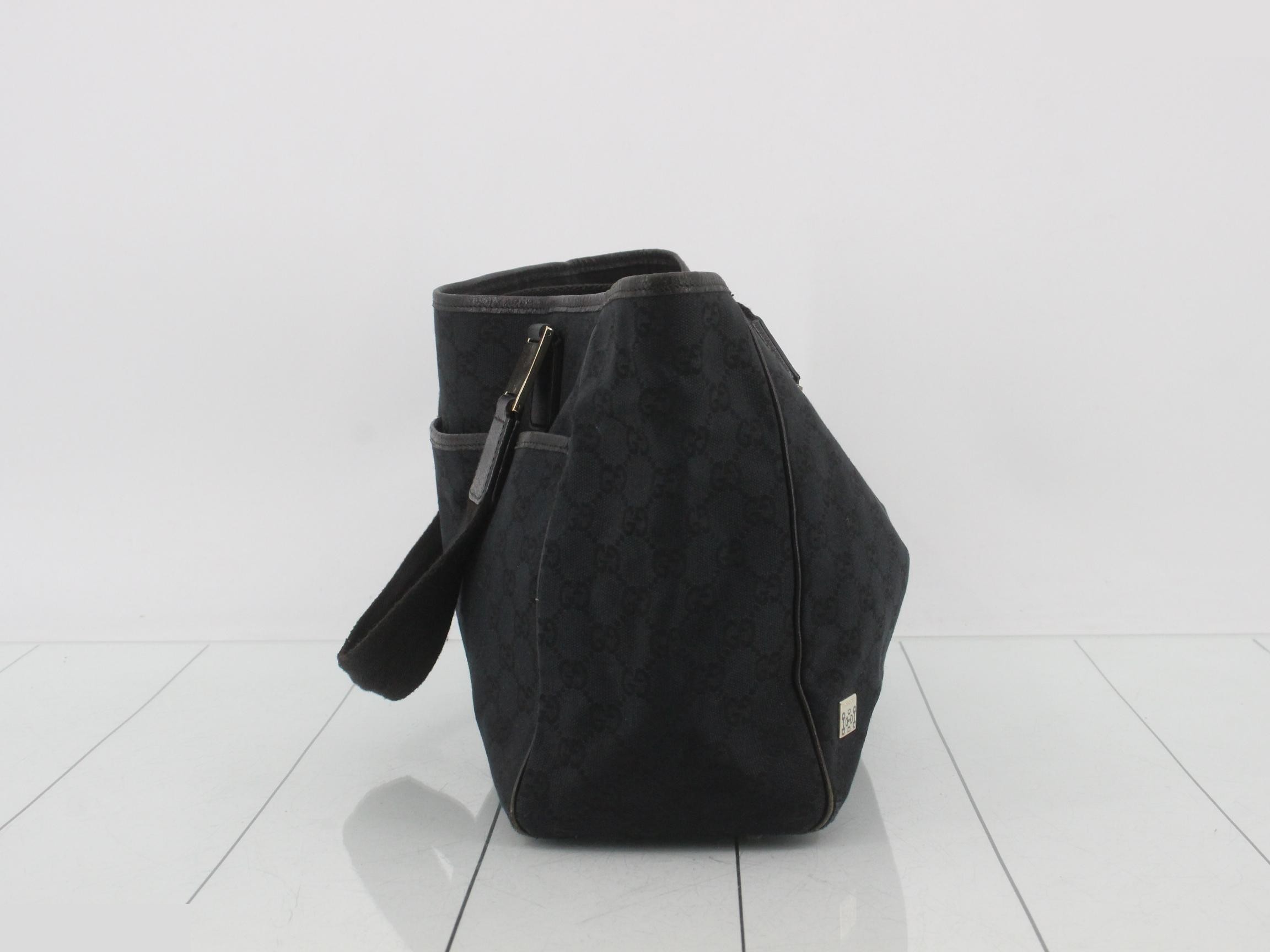 Canvas x Leather Shoulder Bag - Horsebit — view 4