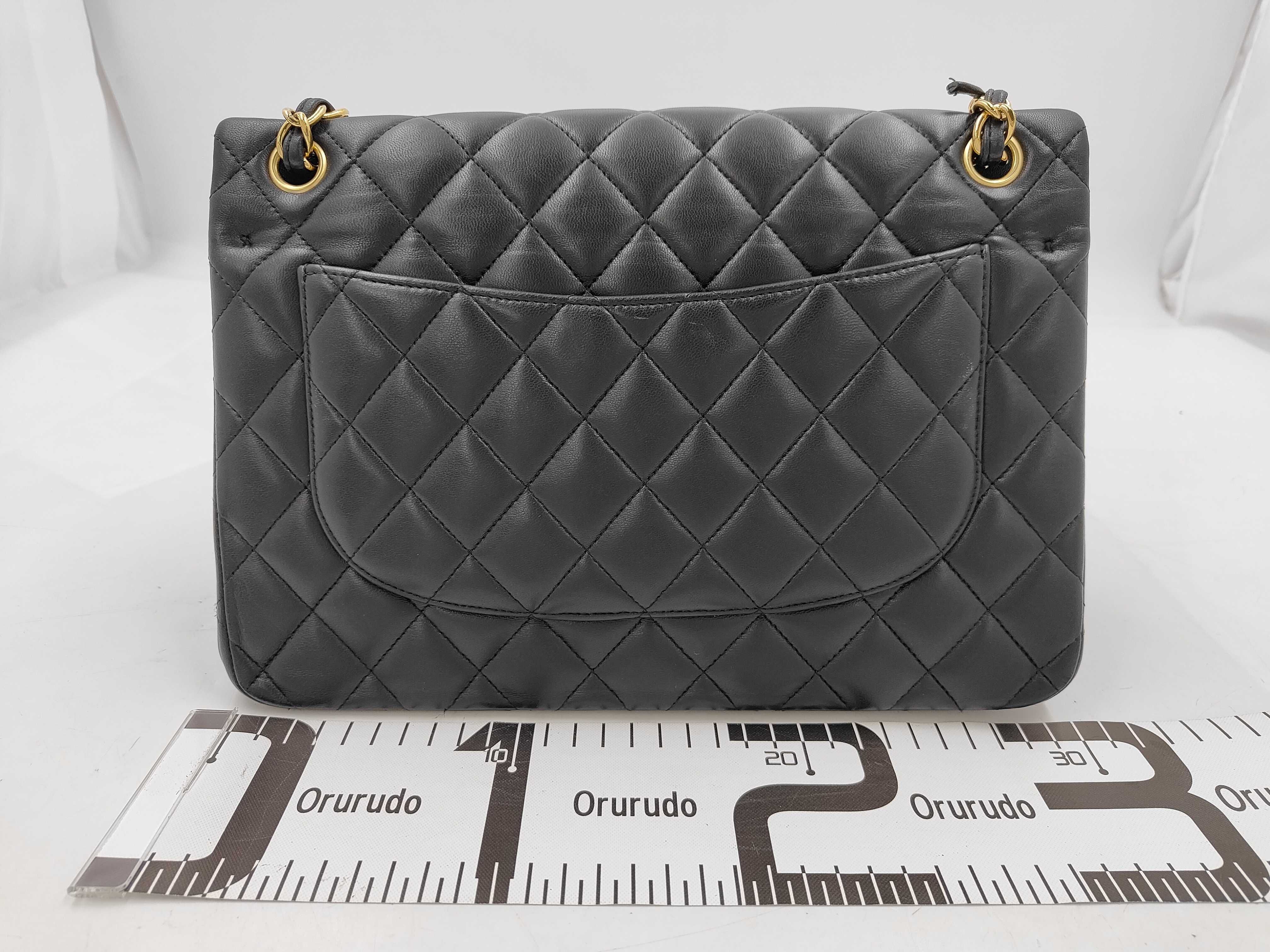 Large Matelassé 30 Black Hardware Lambskin Shoulder Bag — view 2
