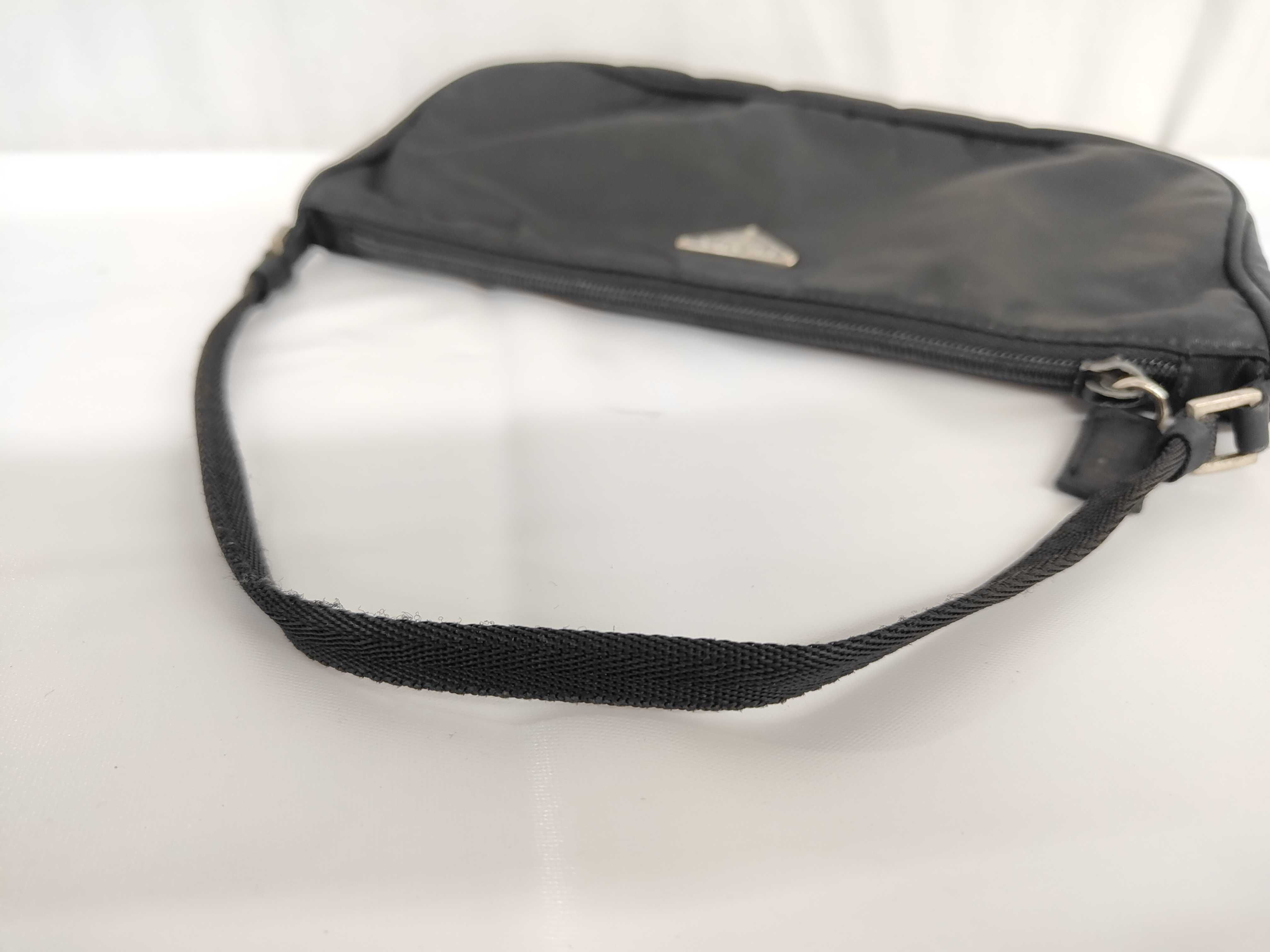 Nylon Mini Handbag Pouch Black Pouch — view 3
