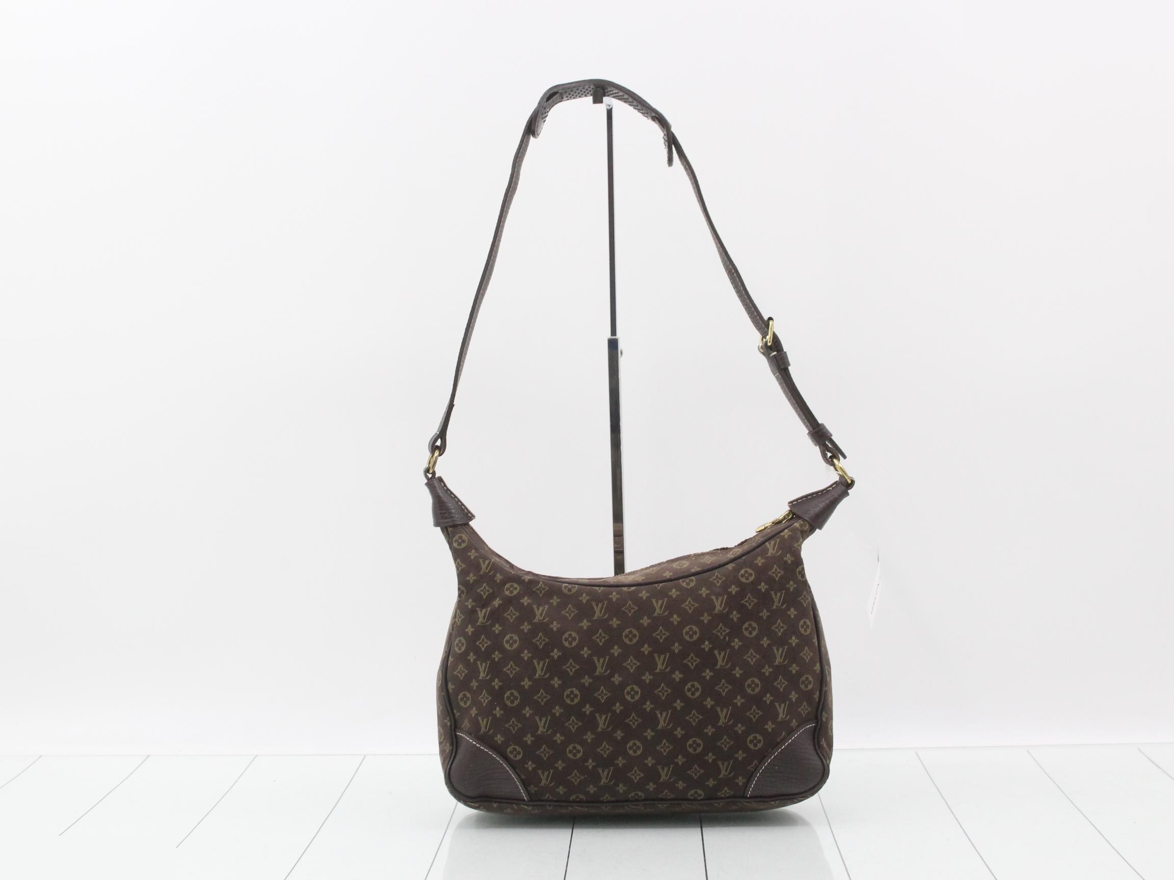 M95225 Monogram Mini Lin Boulogne Ebene — view 2
