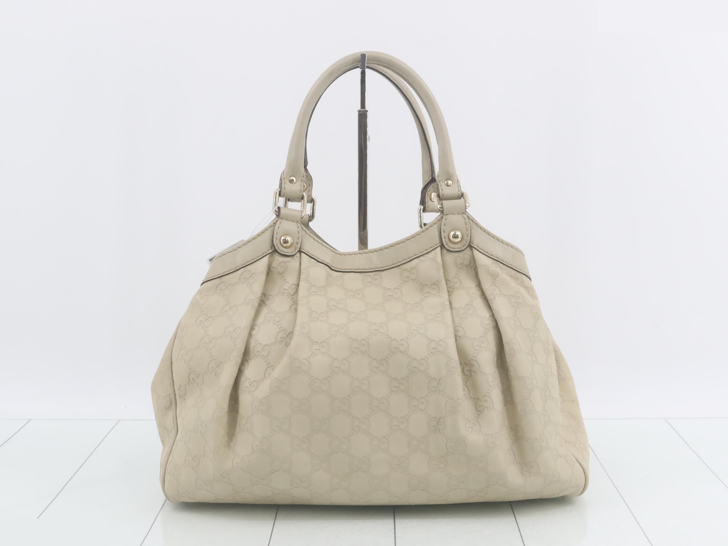 Sukey handbag, leather, ivory — view 2