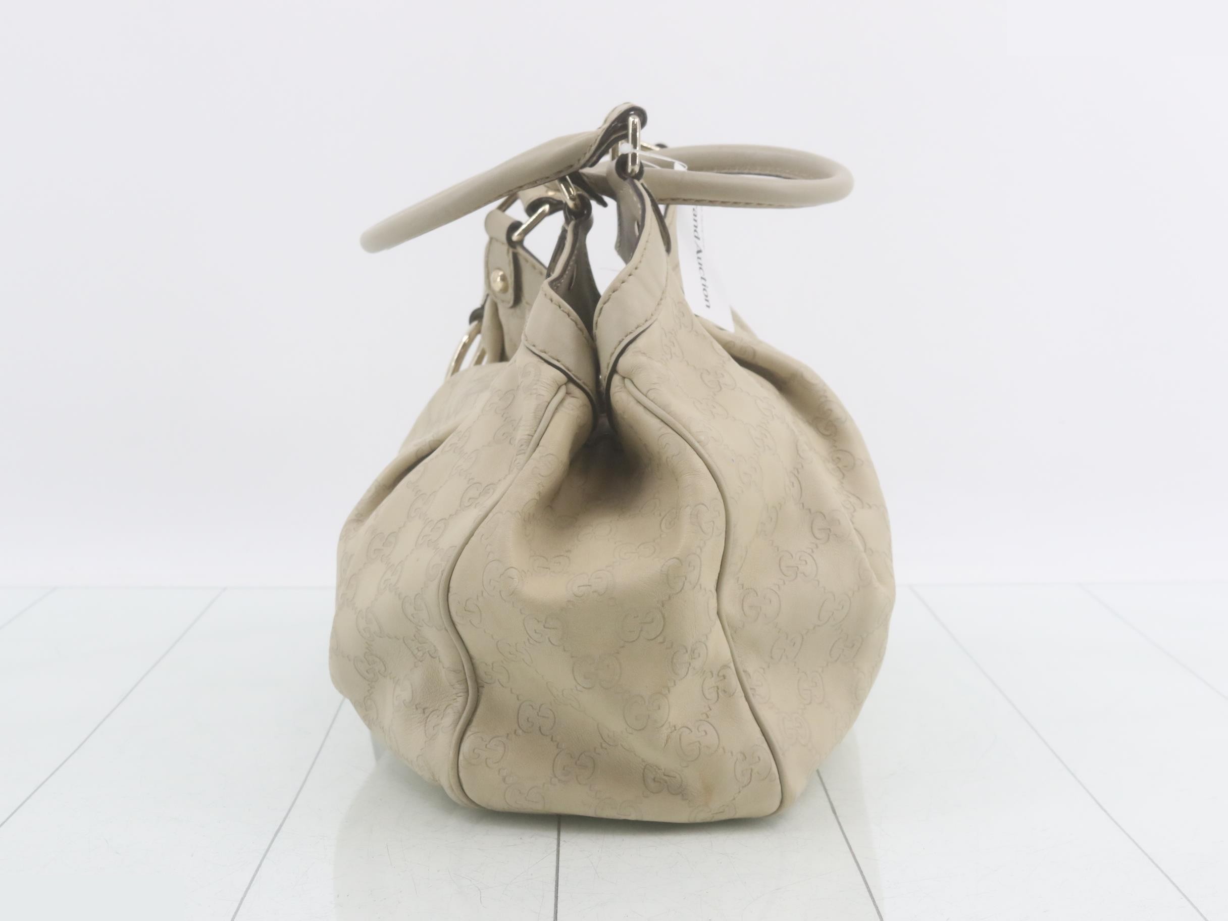 Sukey handbag, leather, ivory — view 3