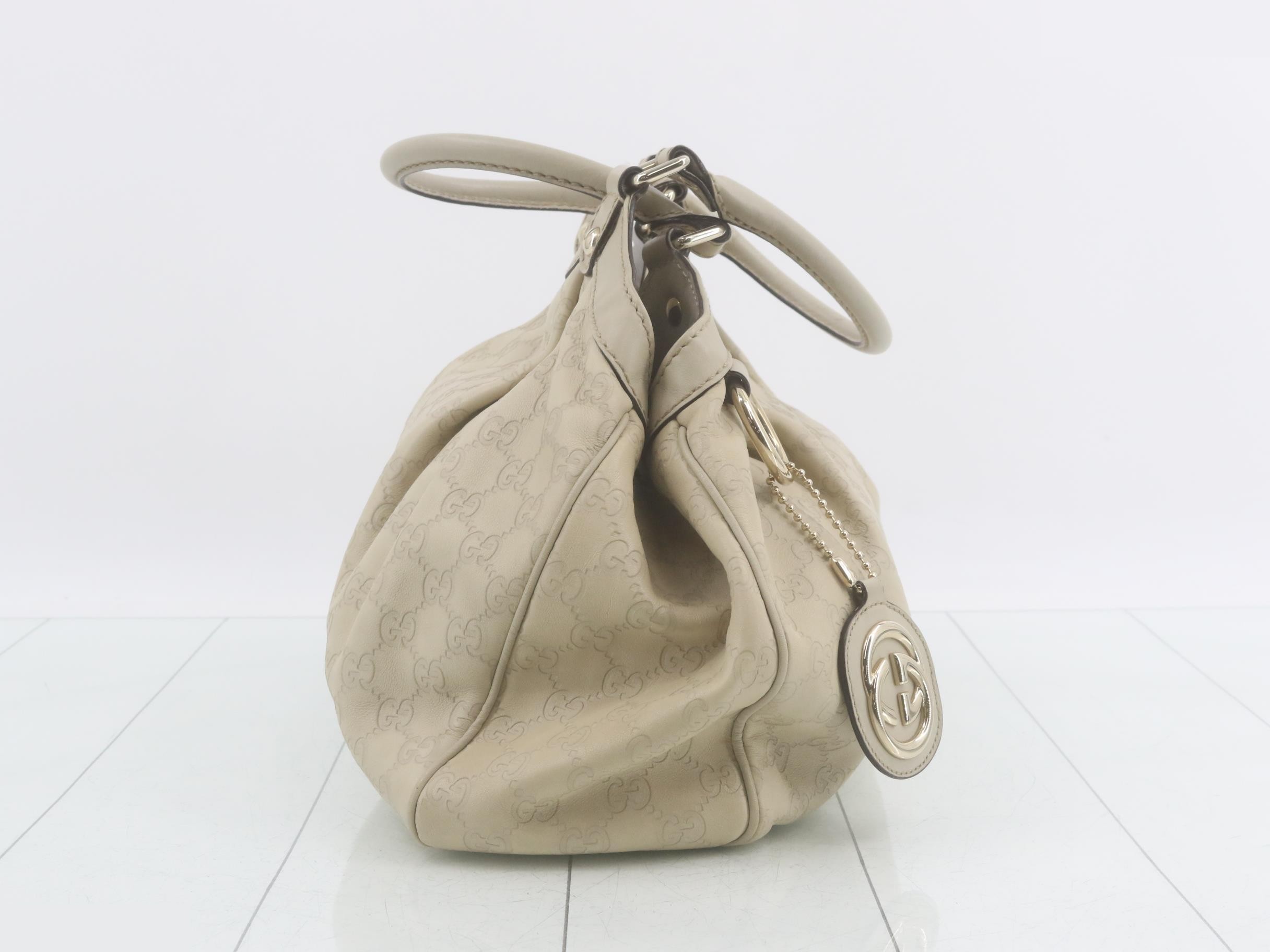 Sukey handbag, leather, ivory — view 4