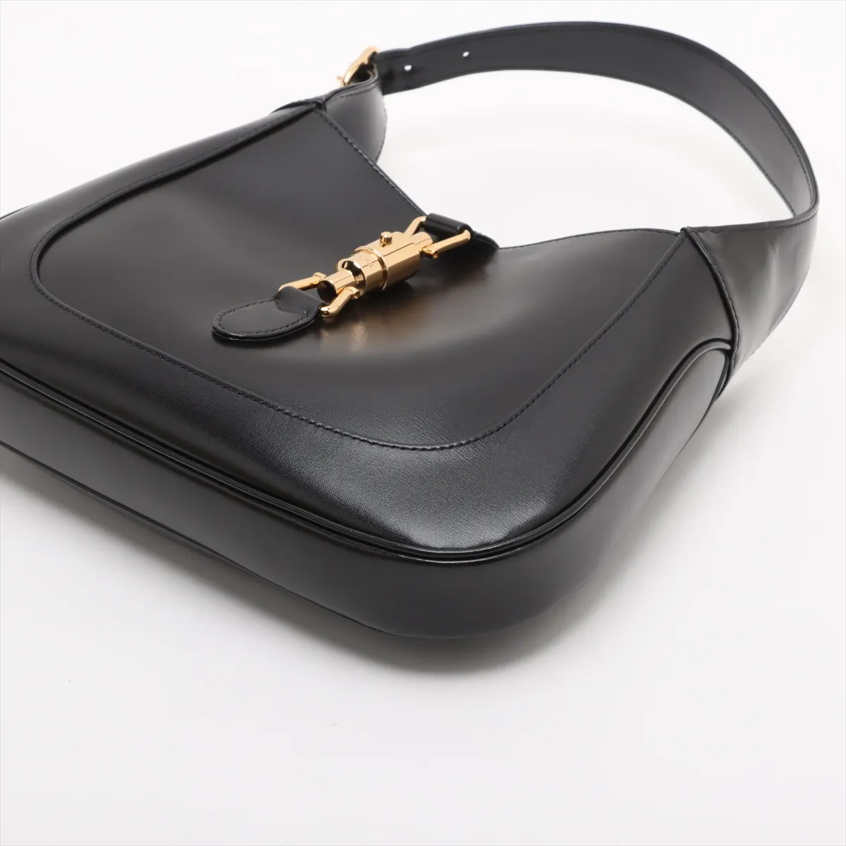 Jackie 1961 Leather Shoulder Bag Black 636709 — view 3