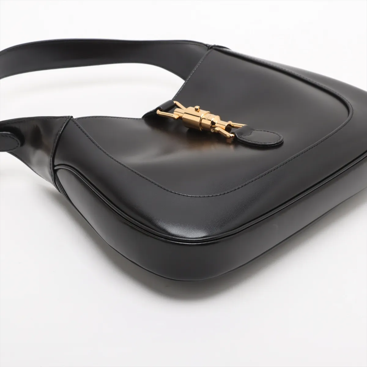 Jackie 1961 Leather Shoulder Bag Black 636709 — view 4