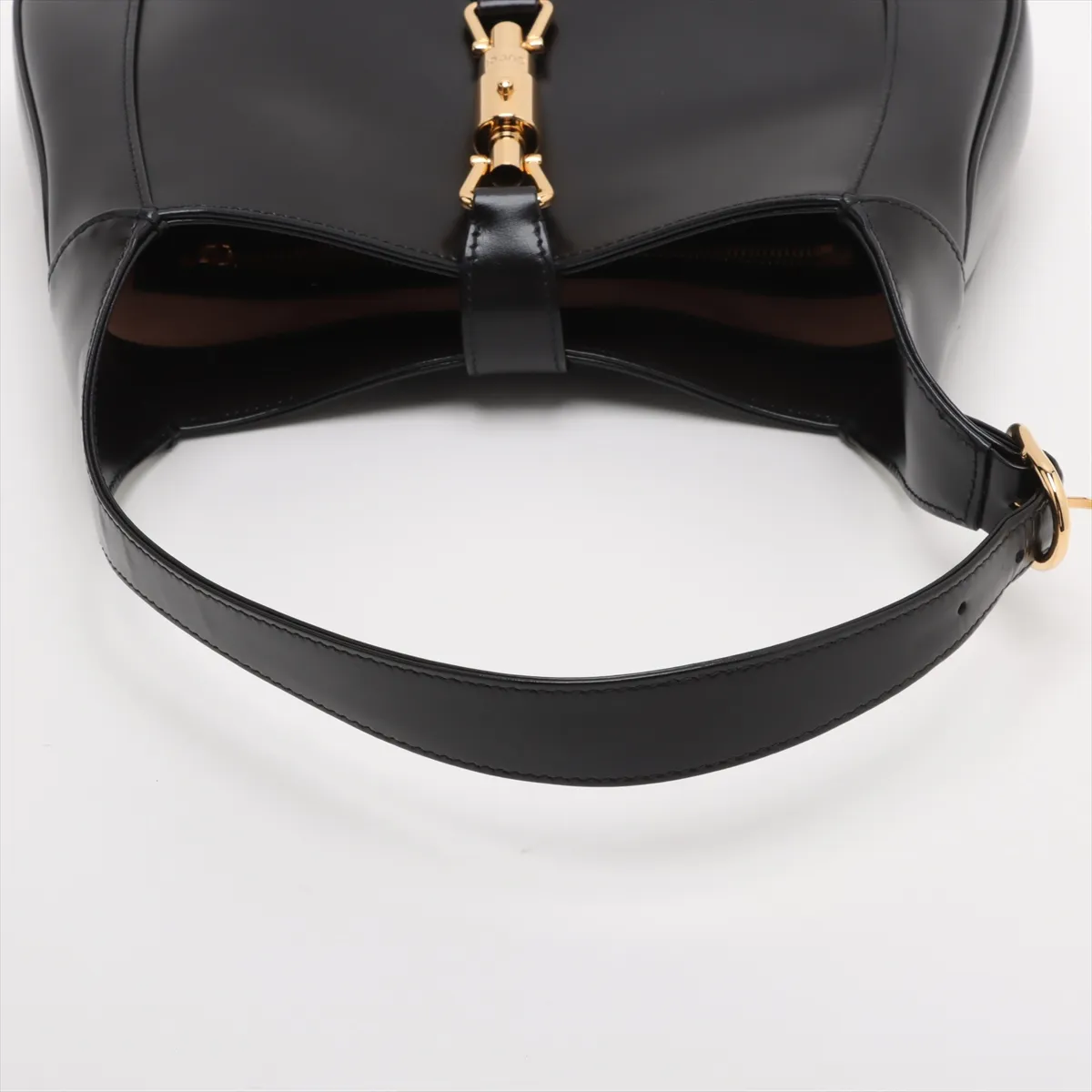 Jackie 1961 Leather Shoulder Bag Black 636709 — view 5